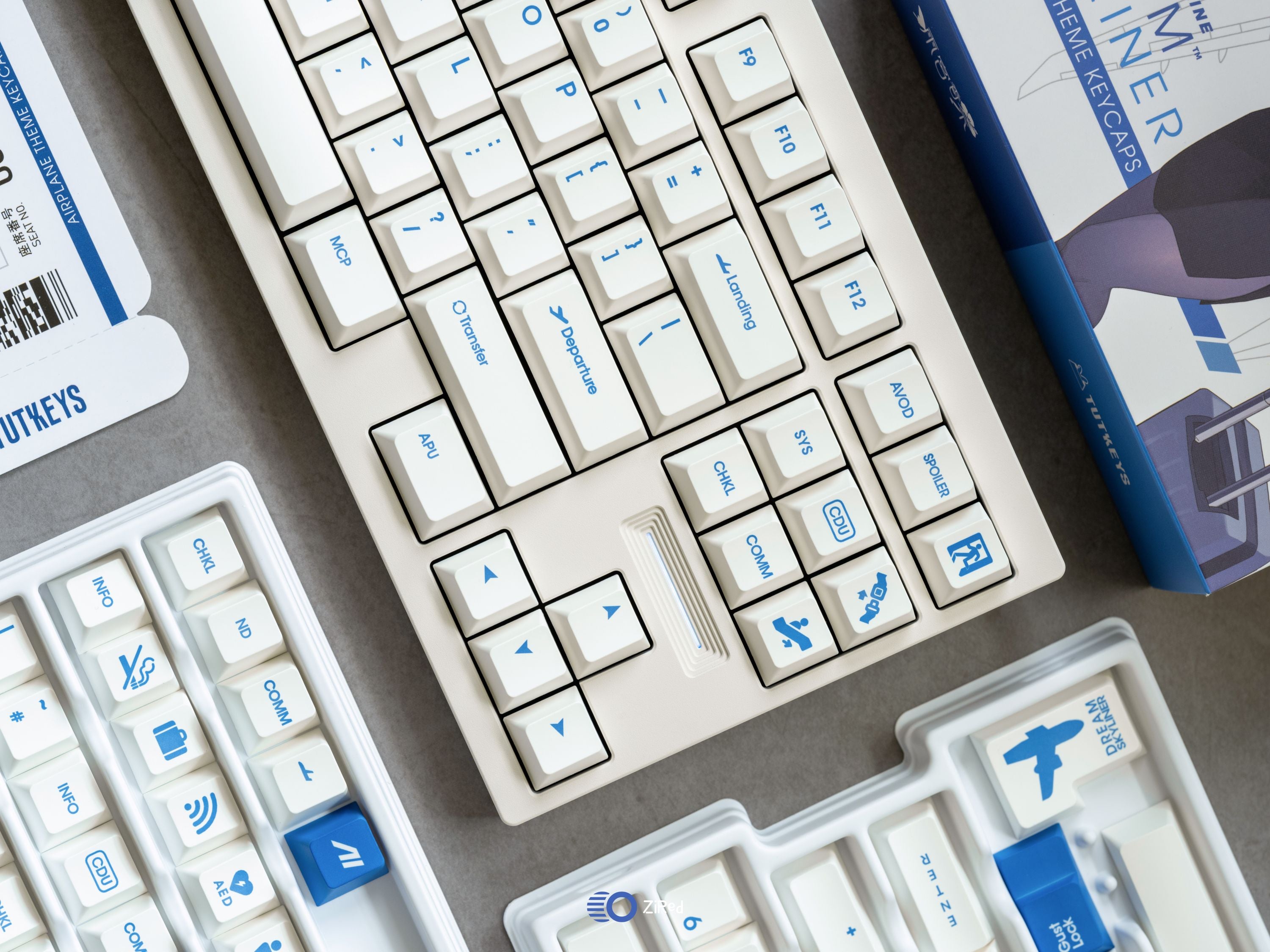 Tutkeys Dream kyliner Keycaps - PBT Cherry Profile Full Set