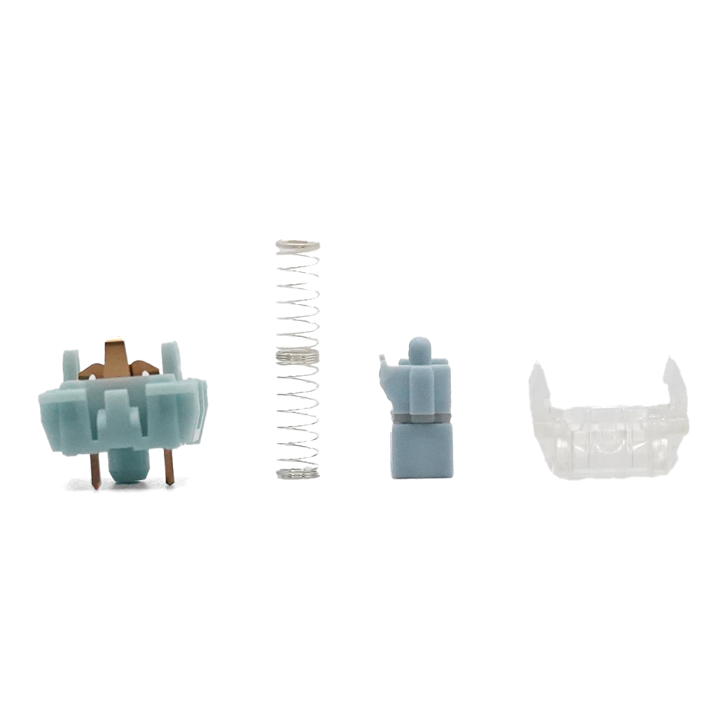 TTC Bluish White Tactile (V2) Silent Switches