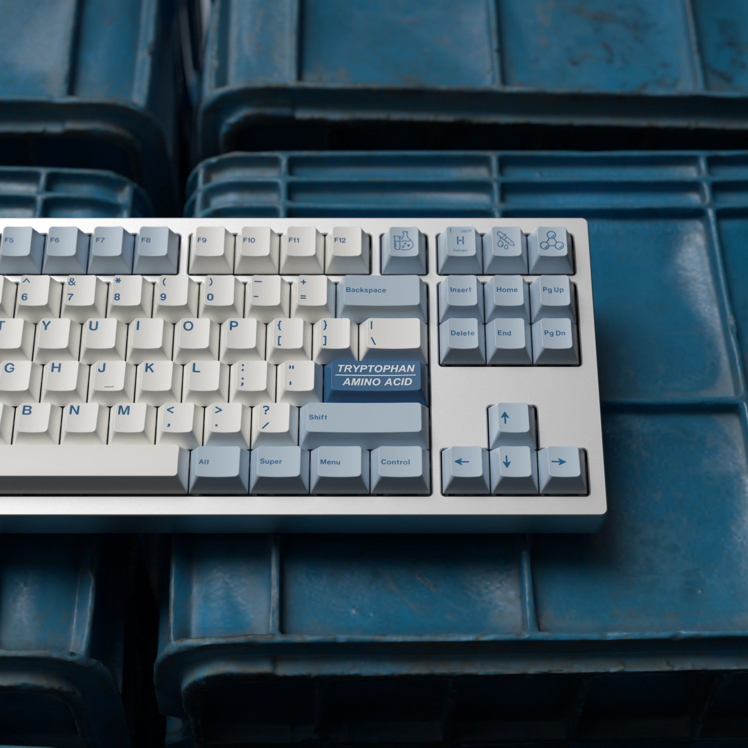 JKDK Hydrogen Keycap Set Cherry Profile PBT Dye-Subbed
