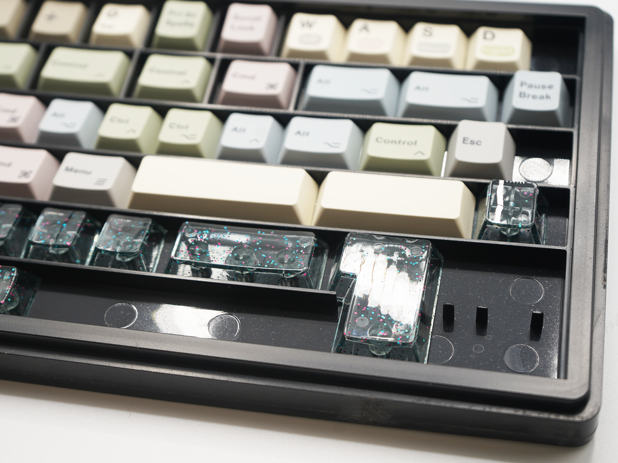 JKDK Retro Keycap Set Cherry Profile PBT Dye-Subbed