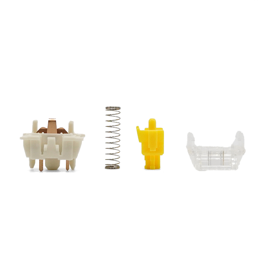 Gateron G Pro 3.0 Yellow Linear Switches