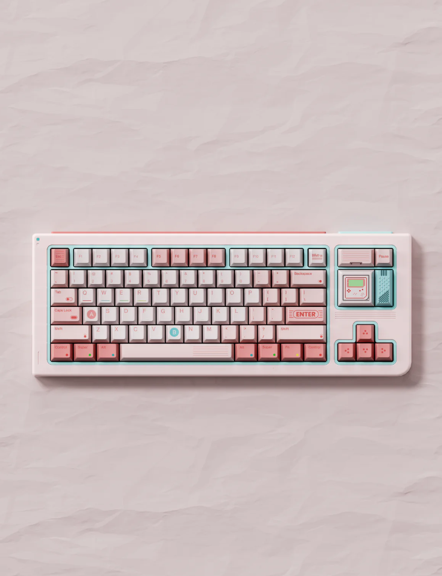 80Retros Game 1989 Candy Keycaps – Cherry Profile, Dye-Sublimated PBT