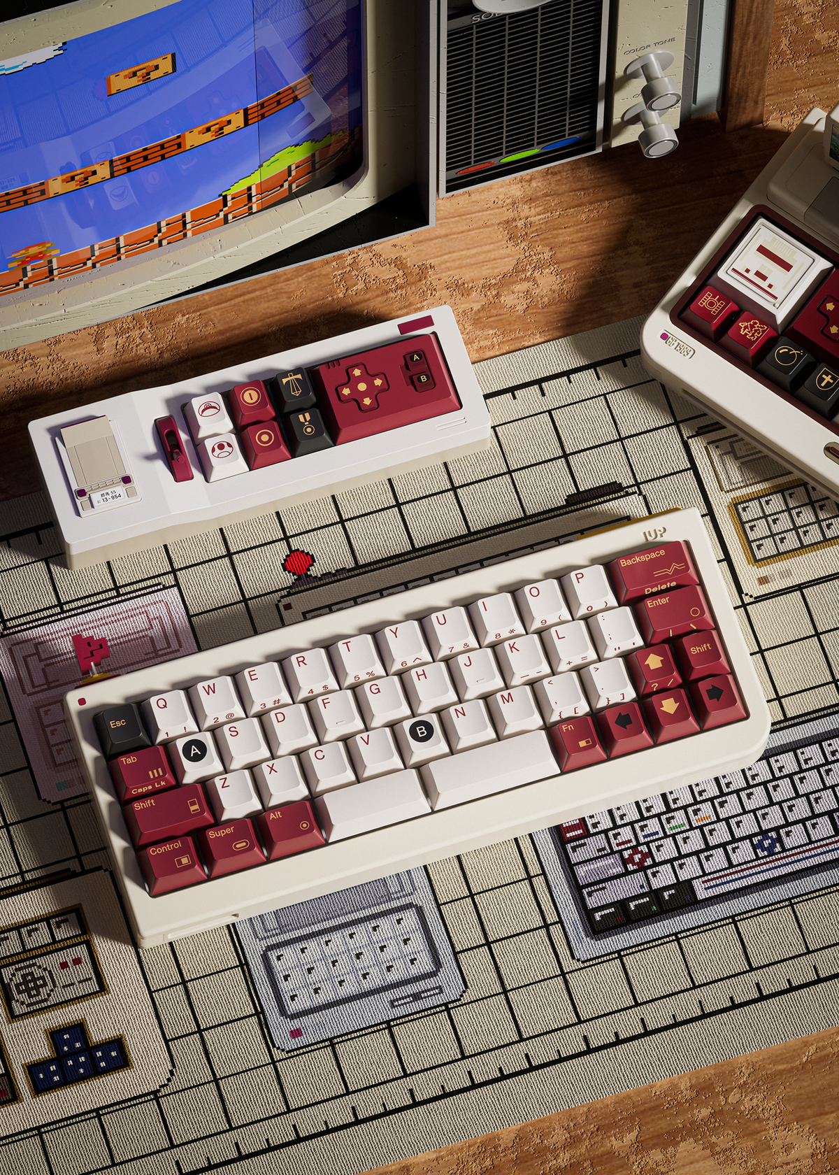 80Retros GB40 FC 1983 Mechanical Keyboard