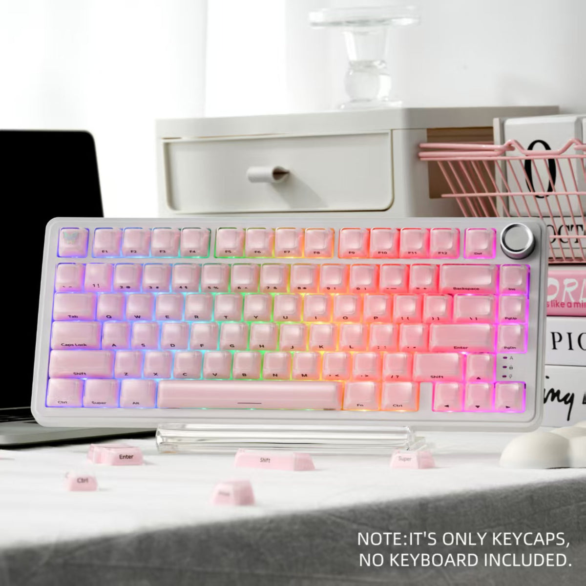 XVX Jelly R2 Side-Printed Translucent MDA Profile 122-Key Keycap Set