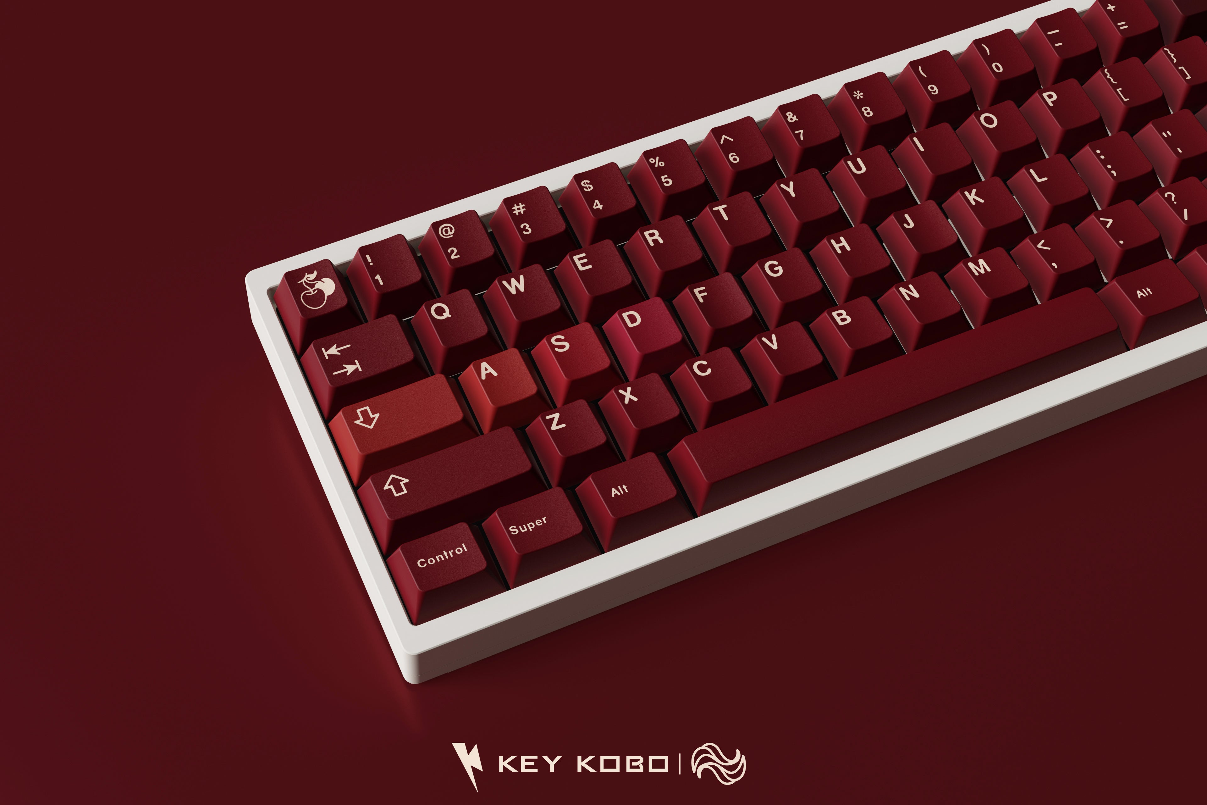 Keykobo Cherries ABS Double-shot Keycap Set