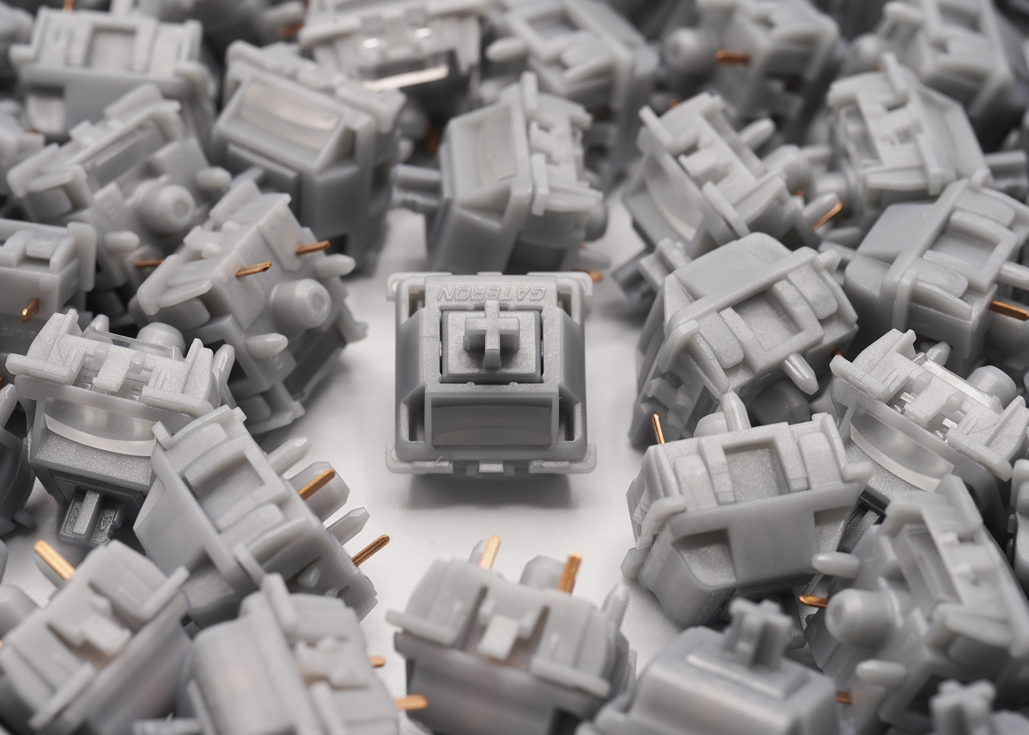 Gateron Smoothie Silver Linear Switches