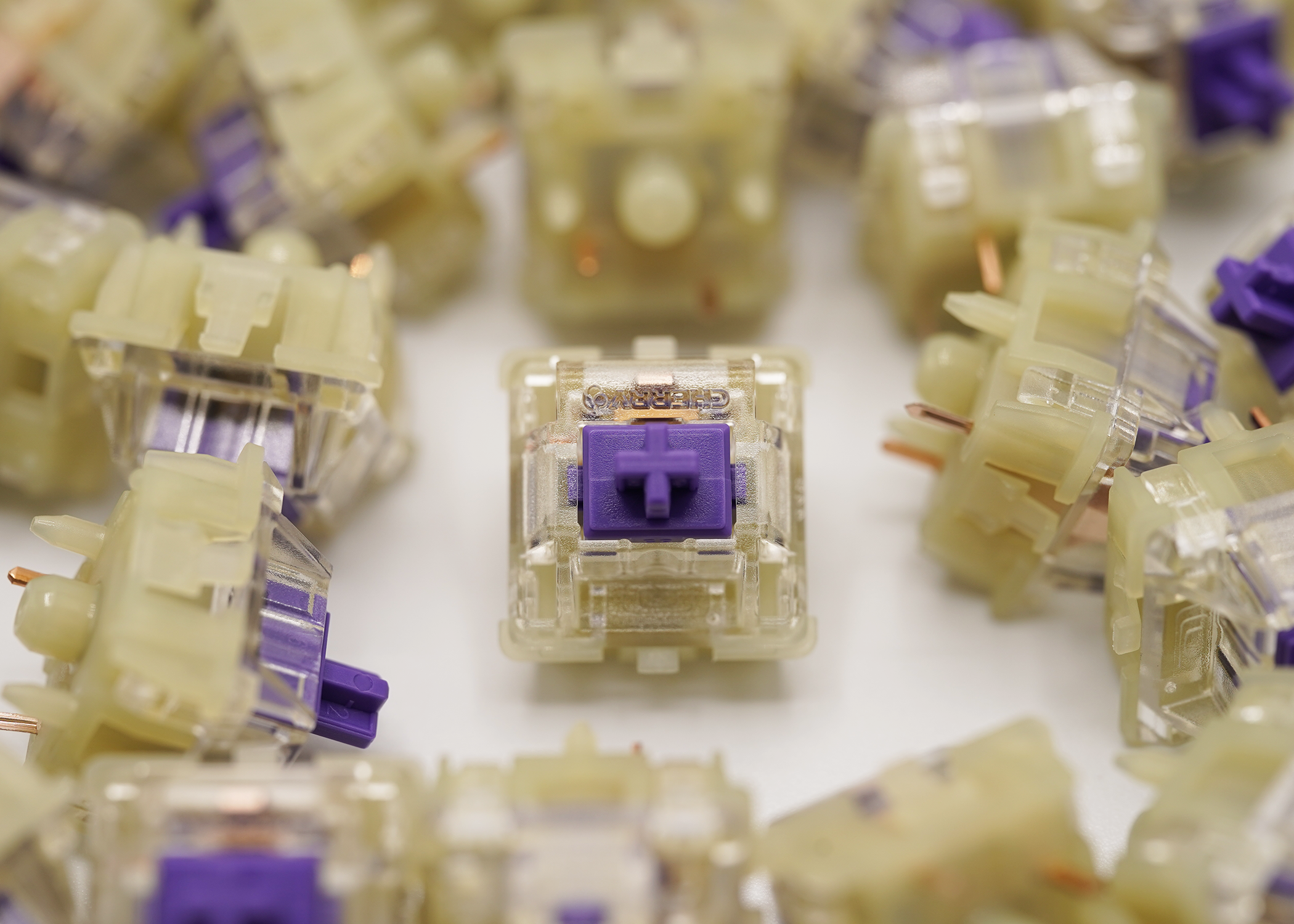 Cherry MX2A RGB Purple Tactile Switches
