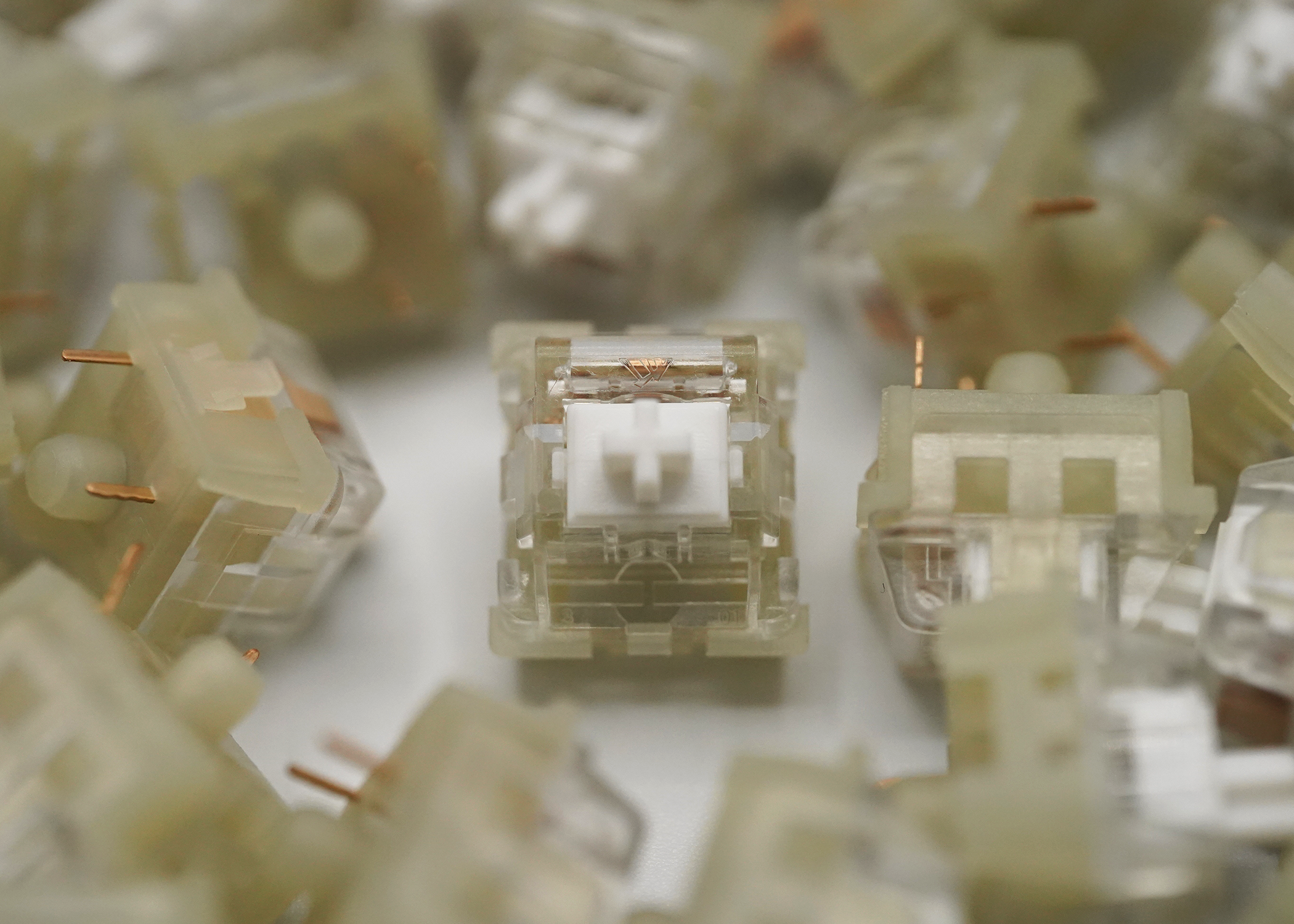 KTT Kang White V3 Mechanical Keyboard Linear Switches