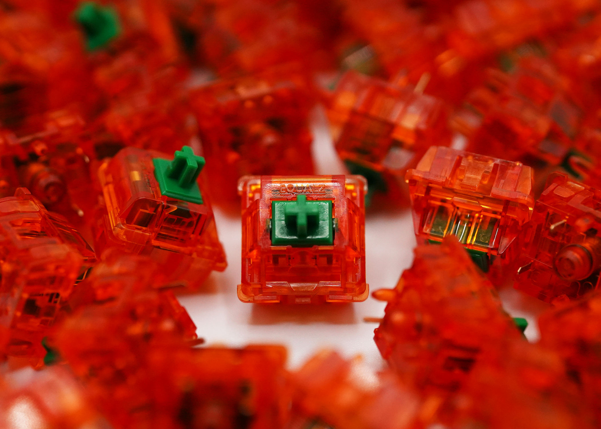 C³Equalz X TKC Tangerine Linear Switches