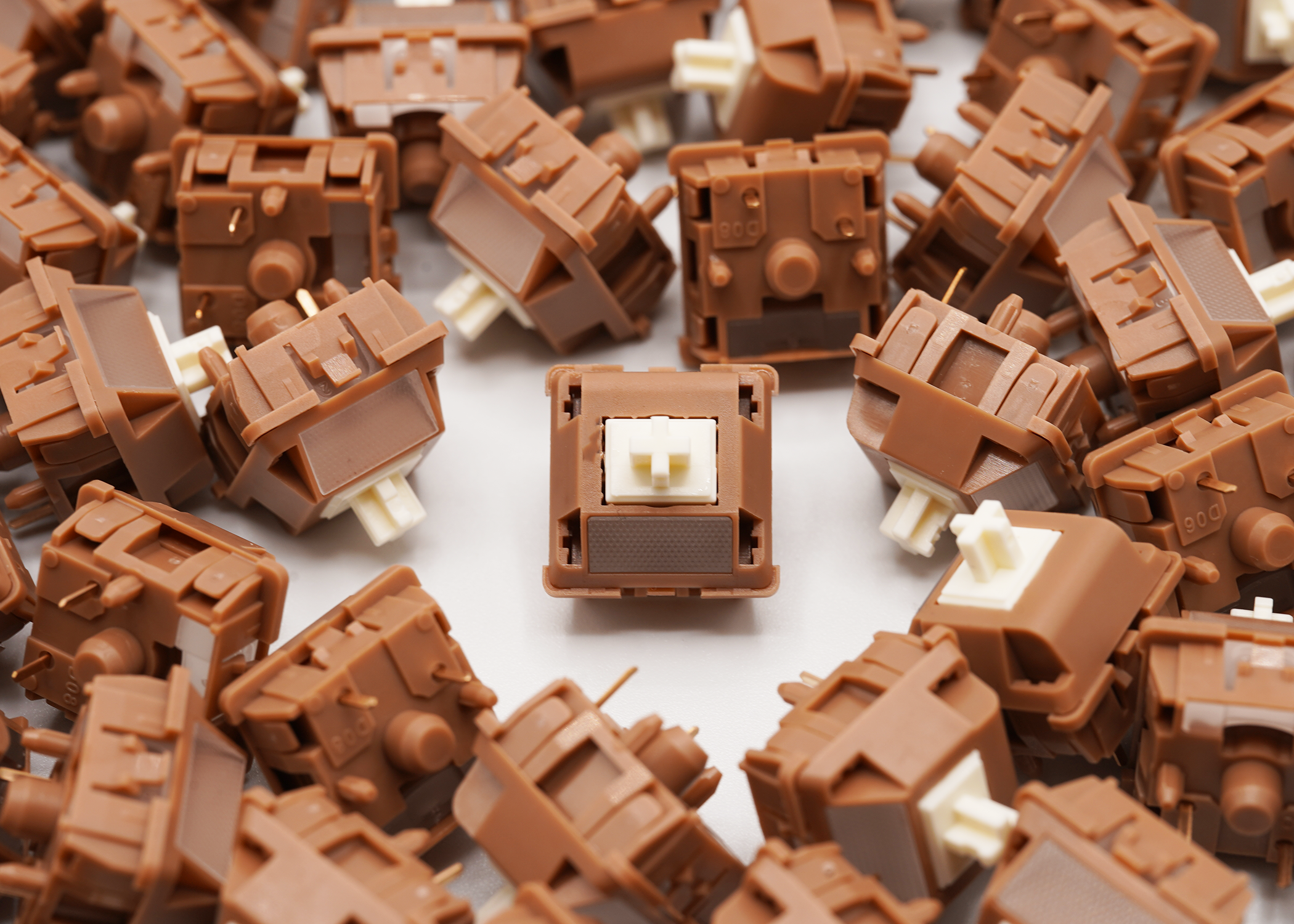 Durock Mocha Silk Linear Switches linear