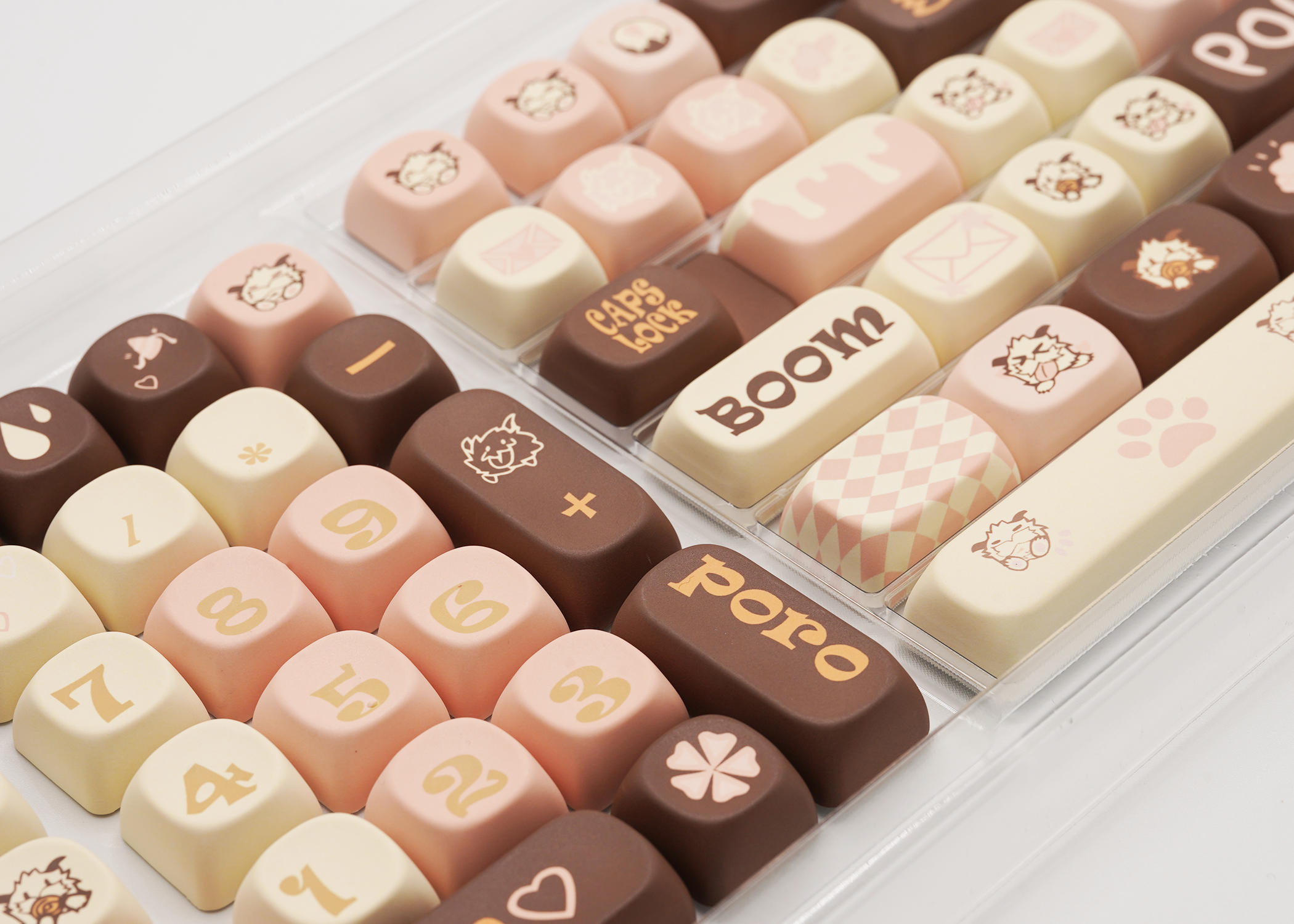 Soulcat Poro Keycap Set MOA Profile 141 Keys