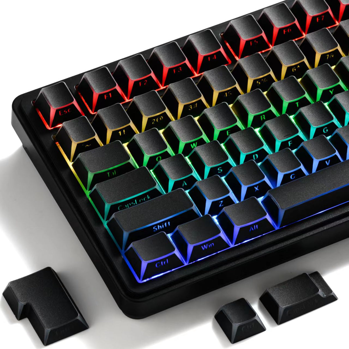 XVX PRISM Shadow Shine-Through Double-Shot Cherry Profile PBT Keycap Set