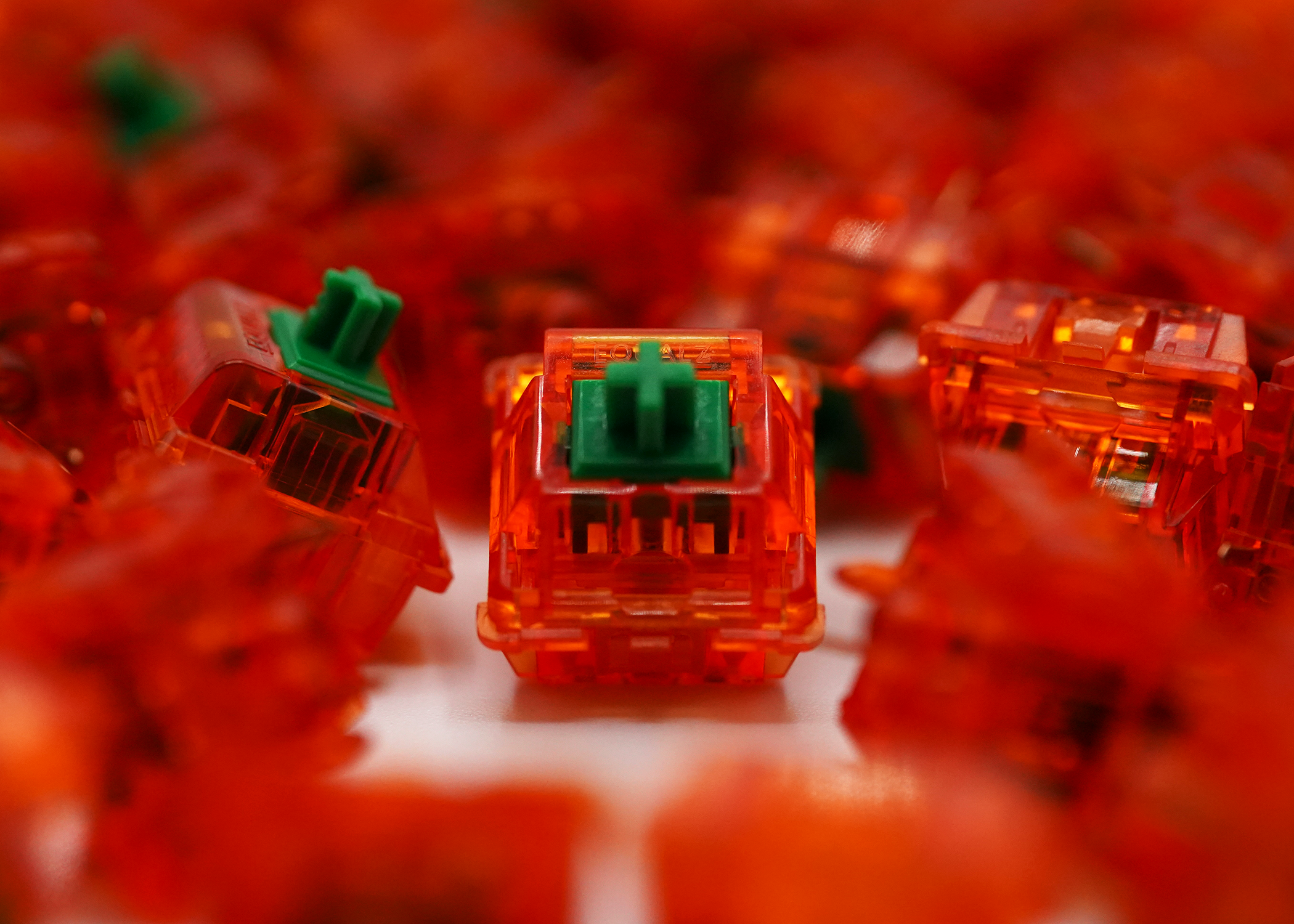 C³Equalz X TKC Tangerine Linear Switches