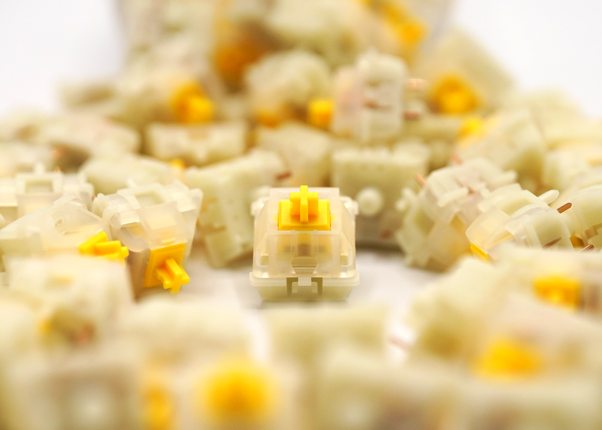 Gateron KS-3 Milky Yellow Pro Linear Switches