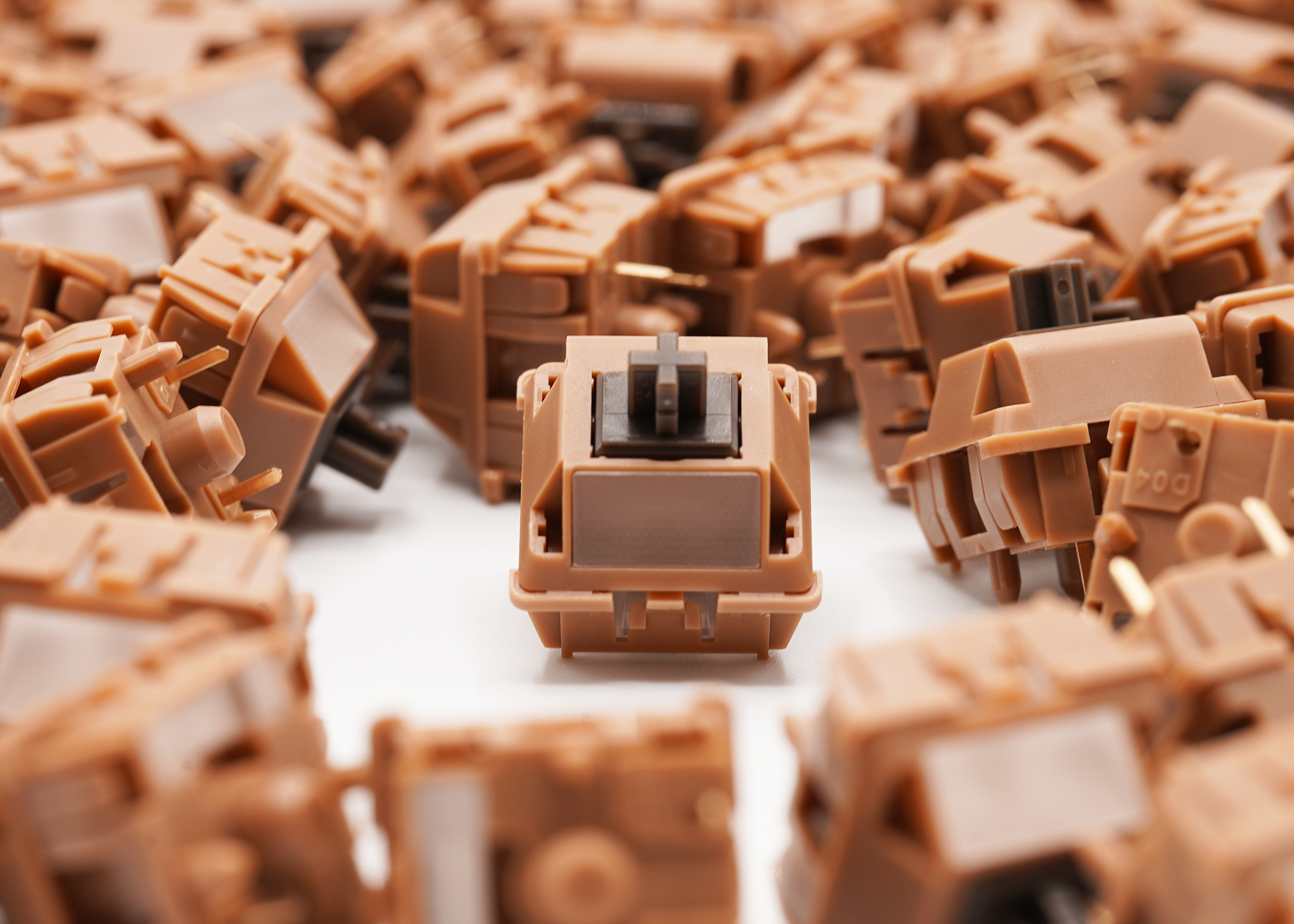 Durock Mocha Silk Linear Switches tactile