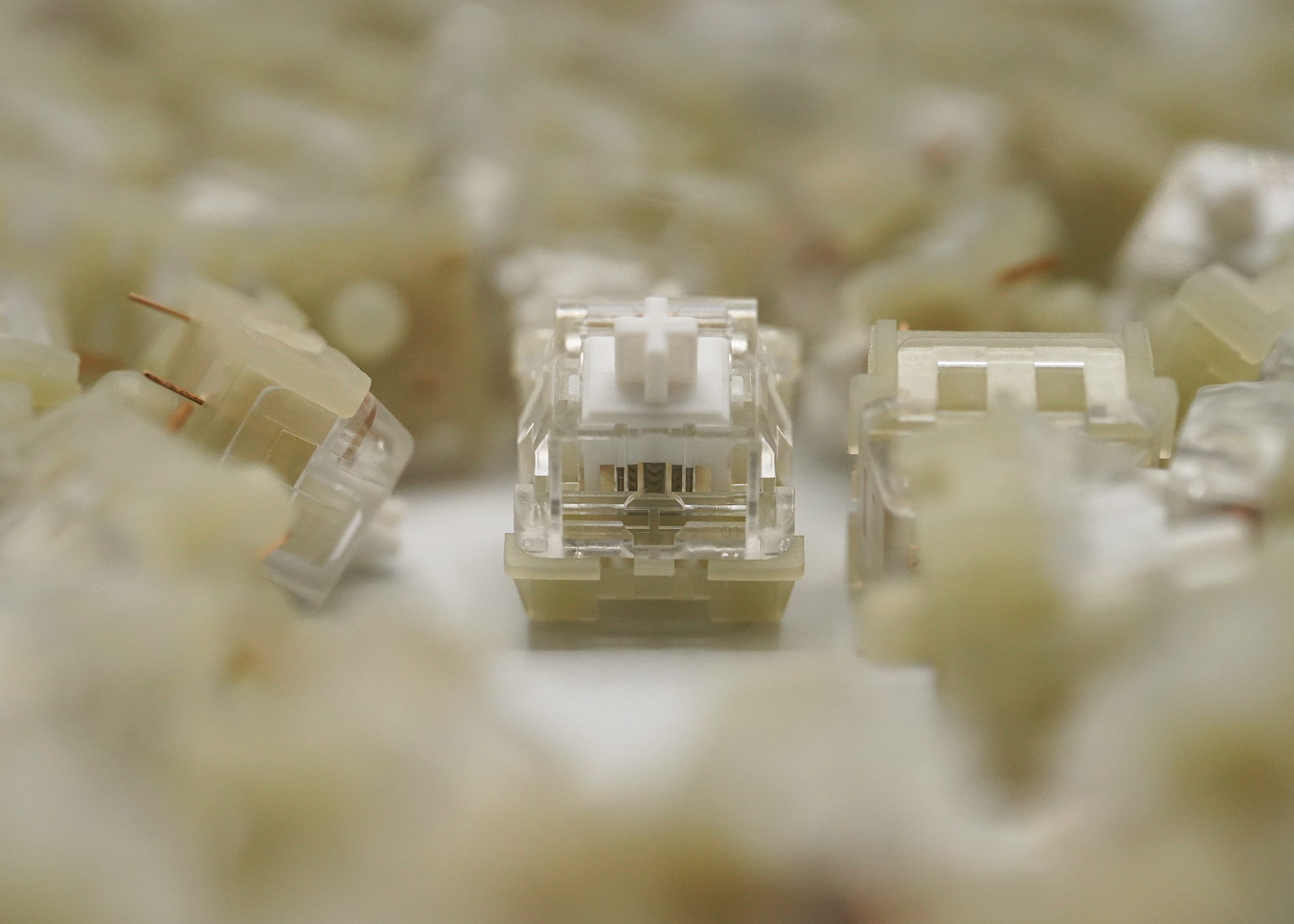 KTT Kang White V3 Mechanical Keyboard Linear Switches