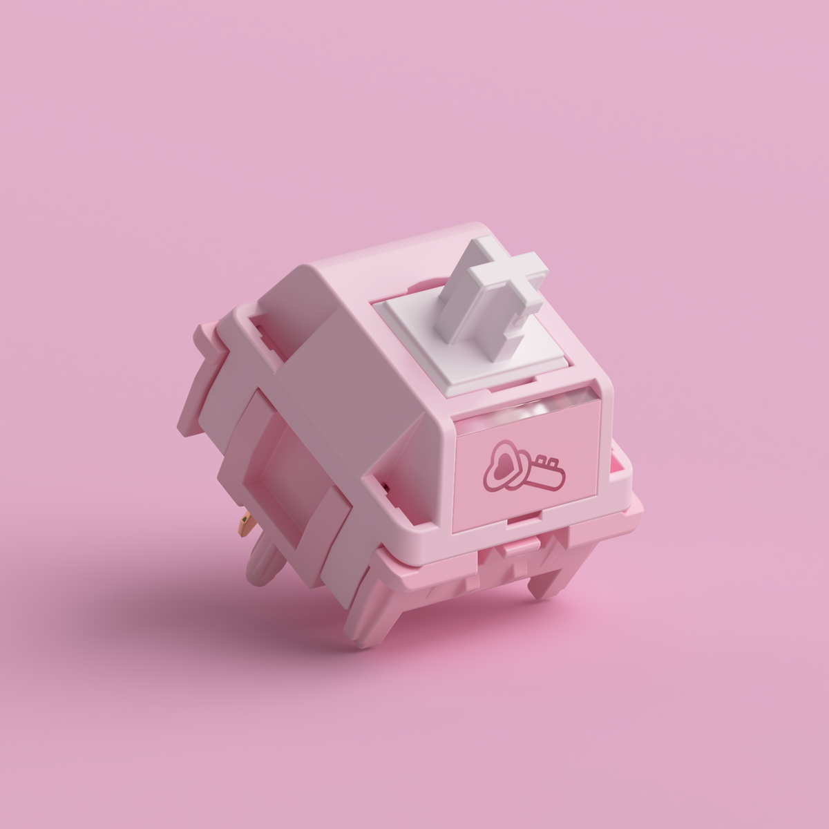 80Retros x HMX Blush Charm Linear Switches