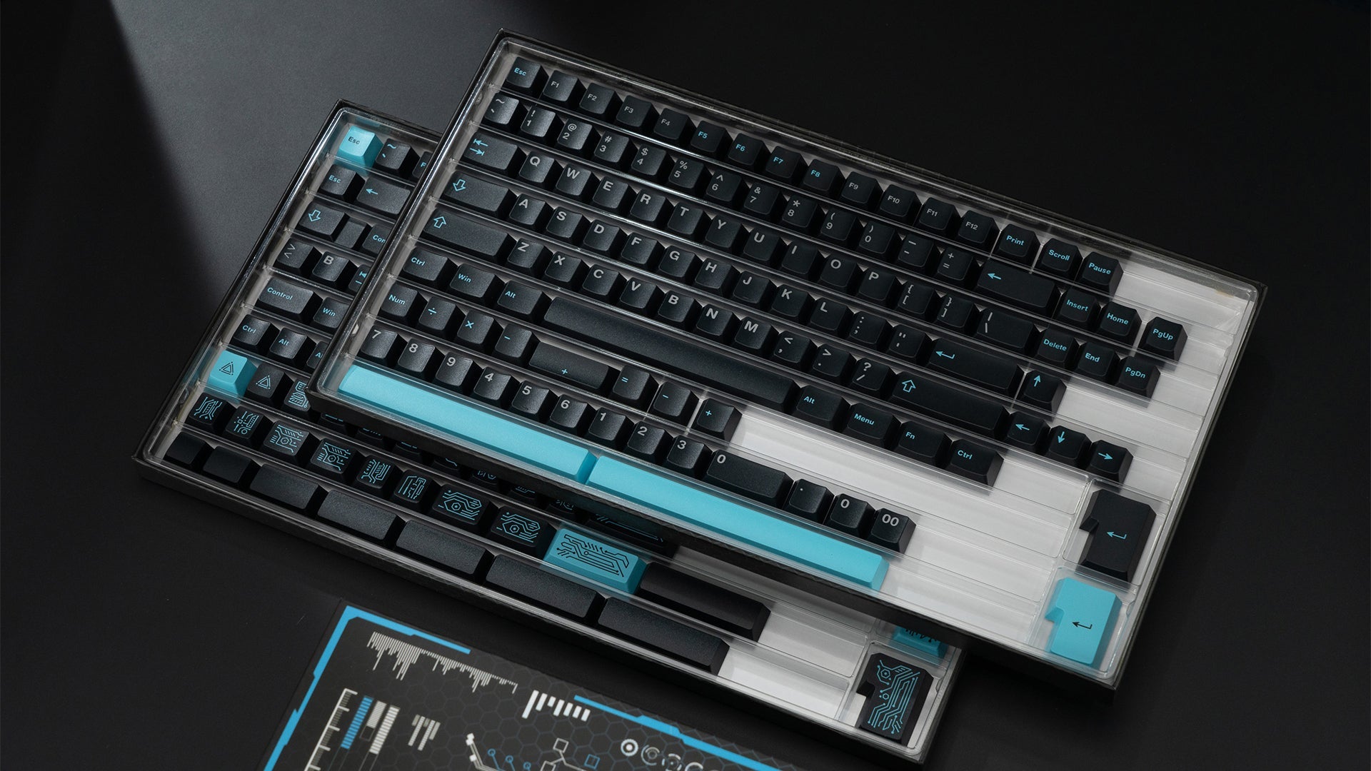 WS Cosmic Odyssey Keycaps Doubleshot PBT Cherry Profile
