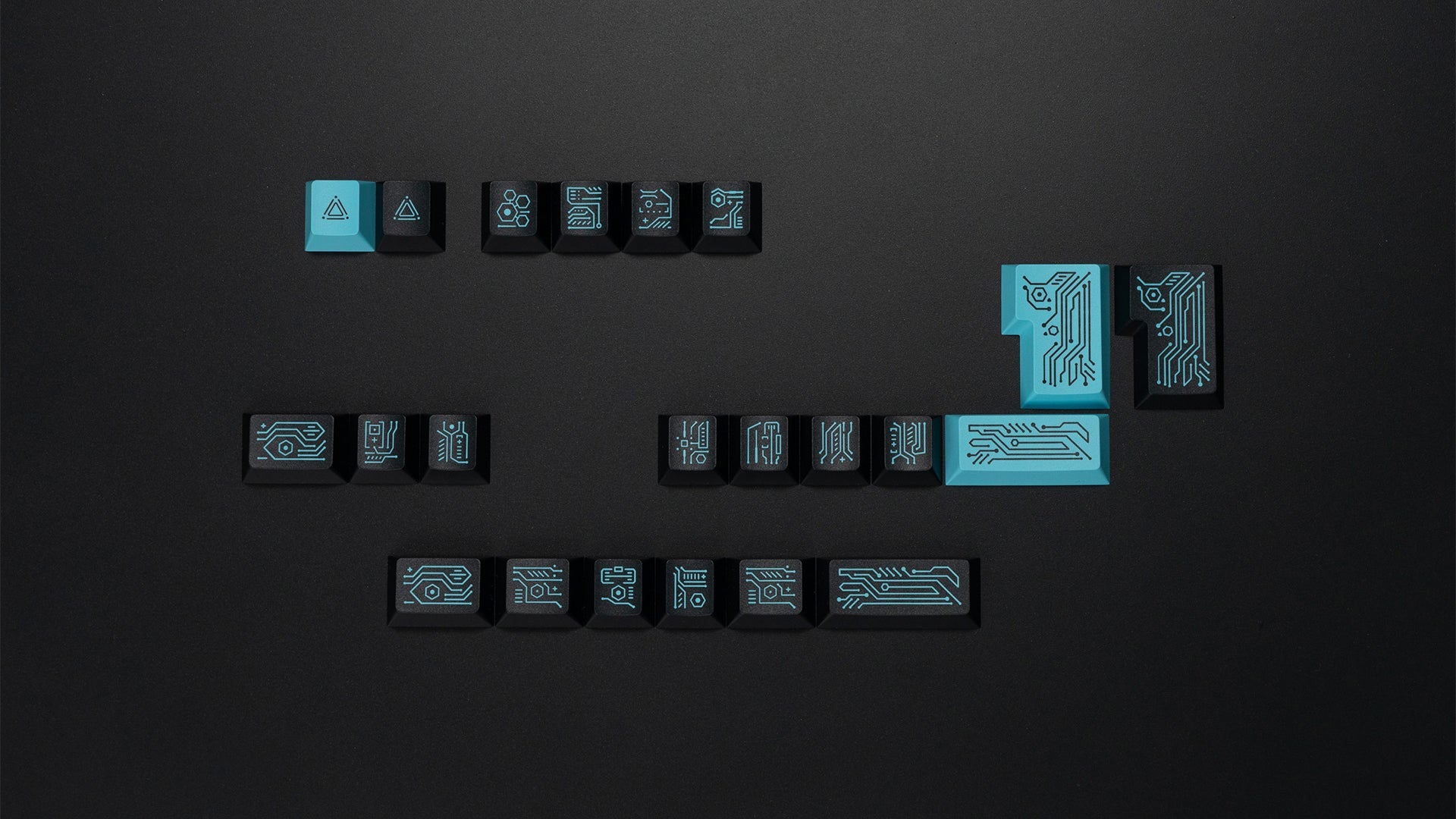 WS Cosmic Odyssey Keycaps Doubleshot PBT Cherry Profile