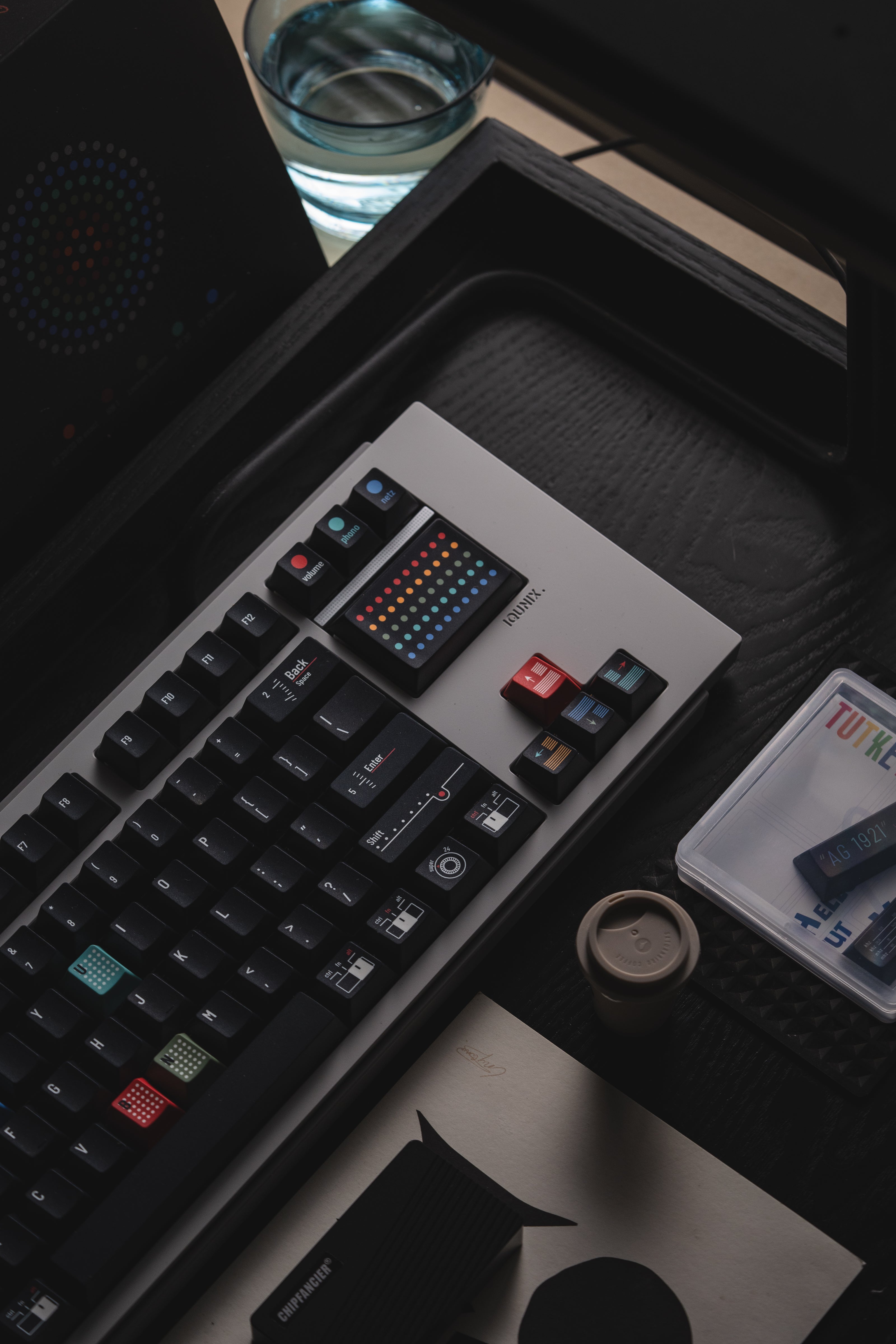 Tutkeys AG1921 DARK Braun Keycap Set