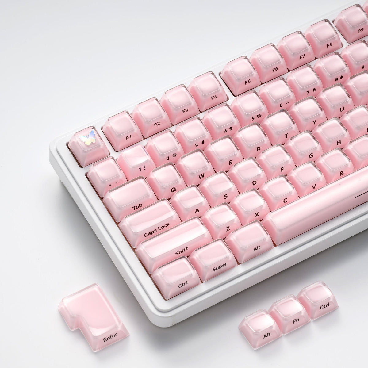 XVX Jelly R2 Side-Printed Translucent MDA Profile 122-Key Keycap Set