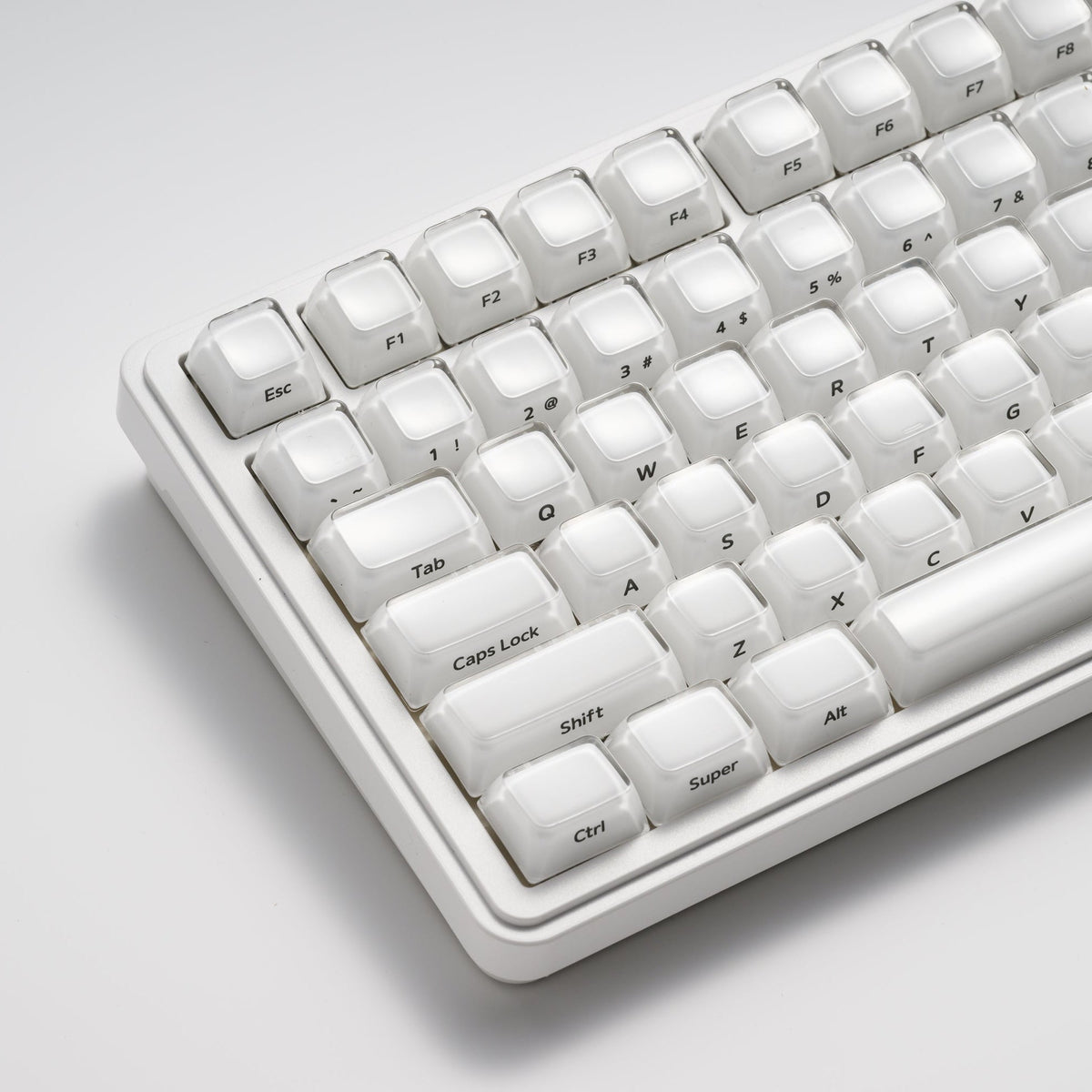 XVX Jelly R2 Side-Printed Translucent MDA Profile 122-Key Keycap Set