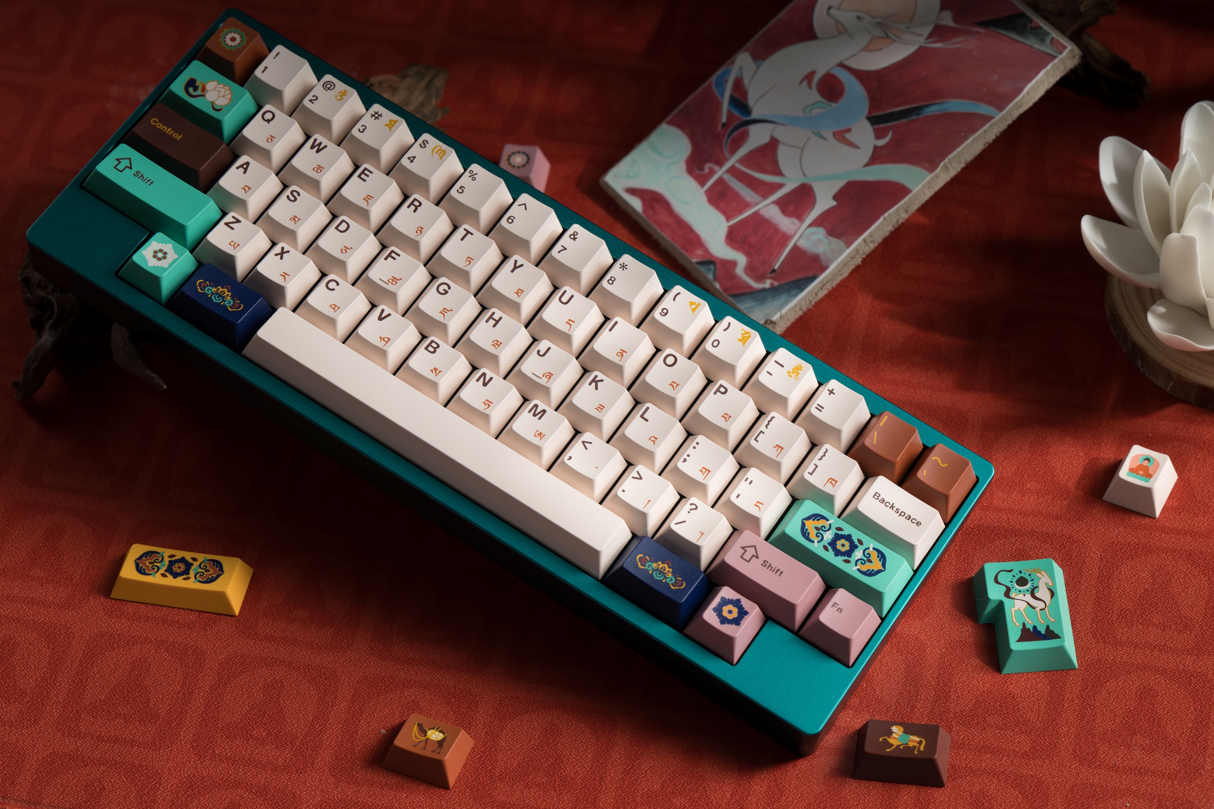 Keykobo Boundless Jakata ABS Double-shot Keycap Set