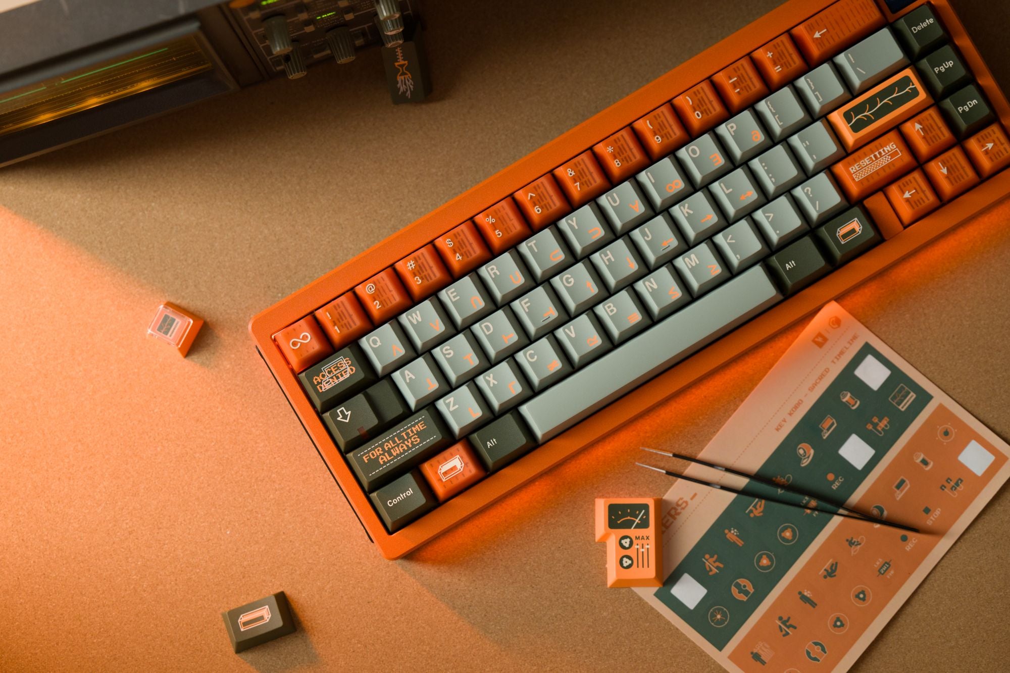 Keykobo Sacred Timeline ABS Double-shot Keycap Set