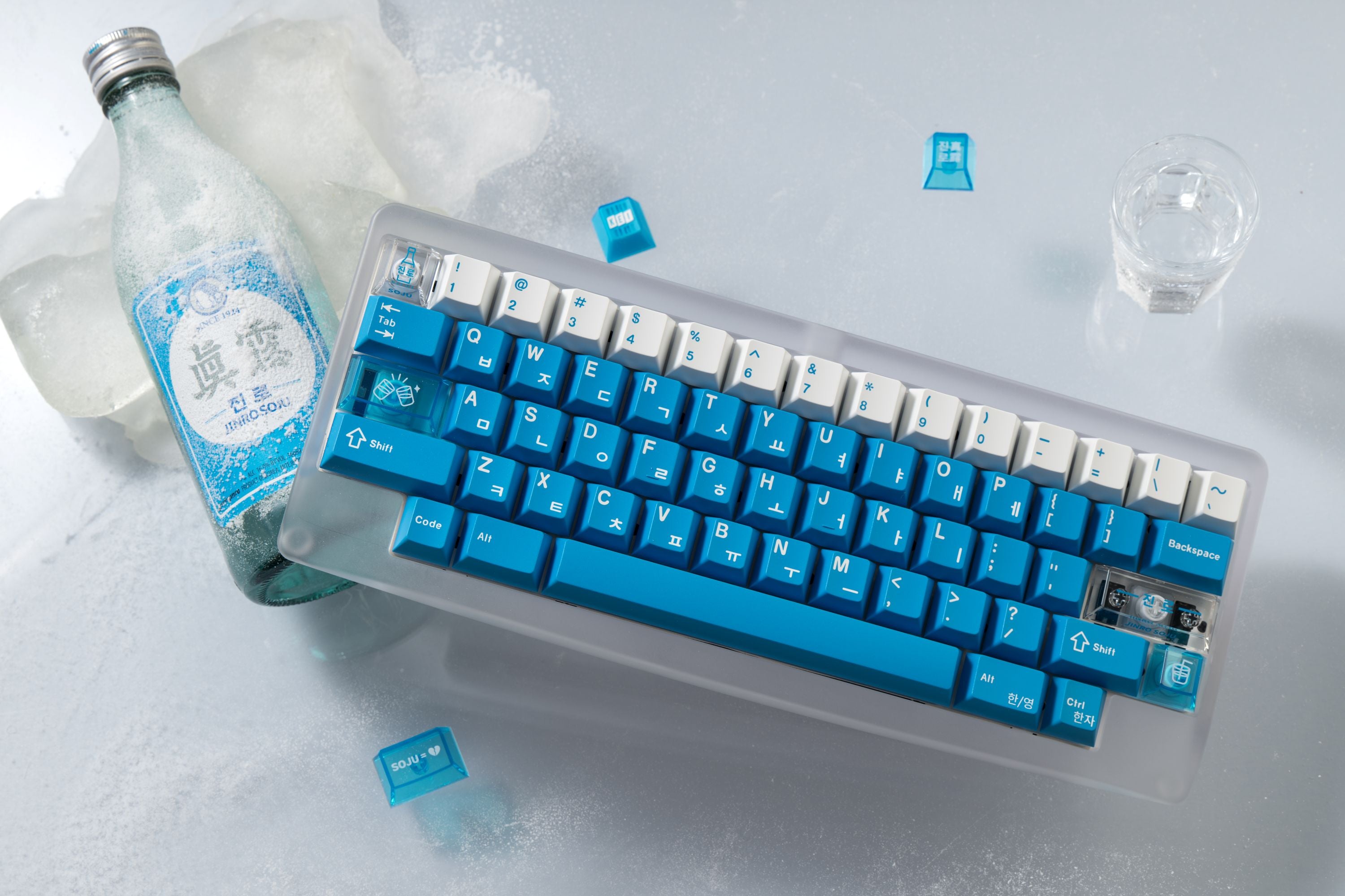 Keykobo Soju ABS Double-shot Keycap Set