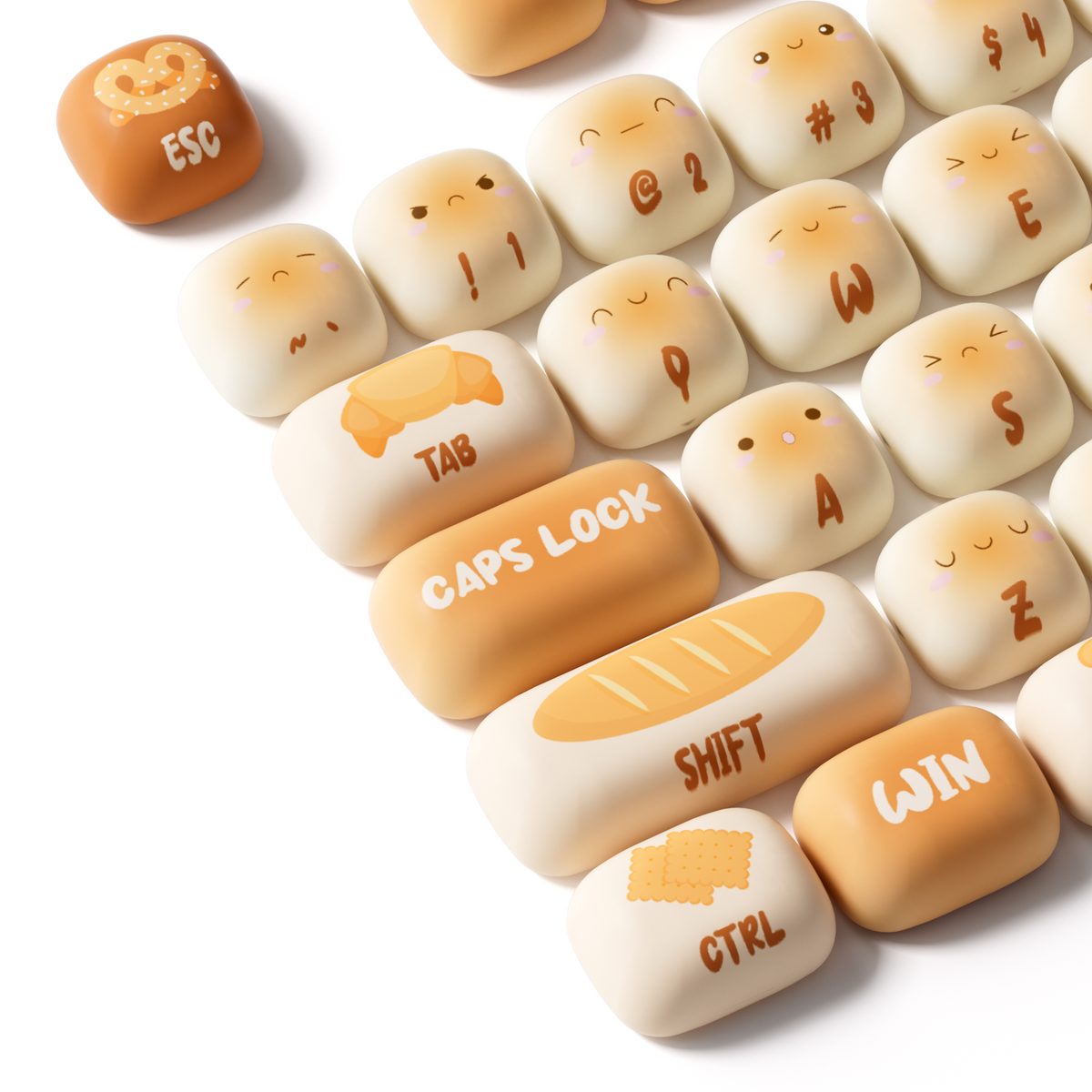 Akko Bun Wonderland Keycap Set