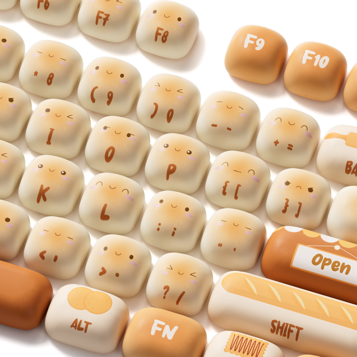 Akko Bun Wonderland Keycap Set