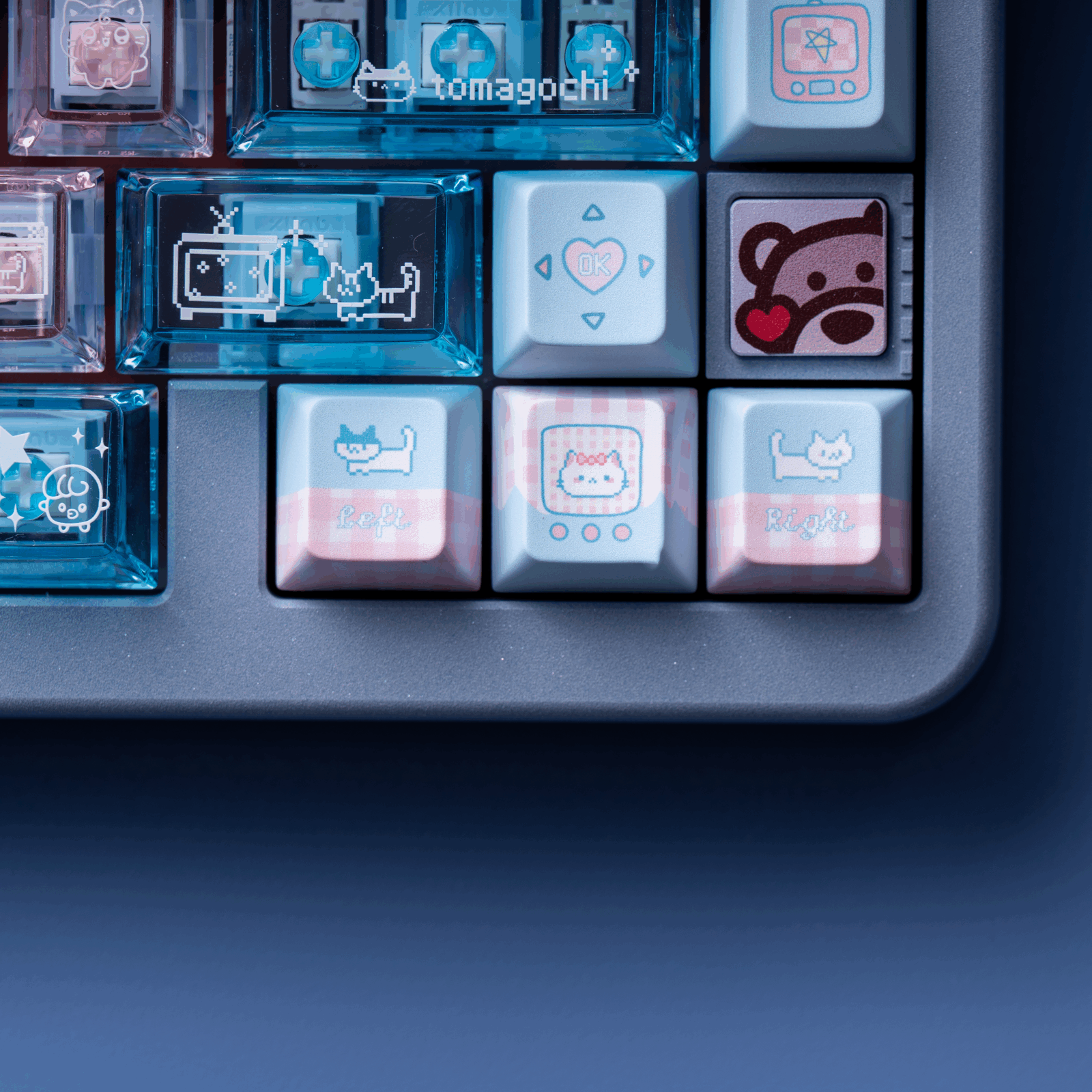 Soulcat Meow Meow Keycap Set PBT Cherry Profile