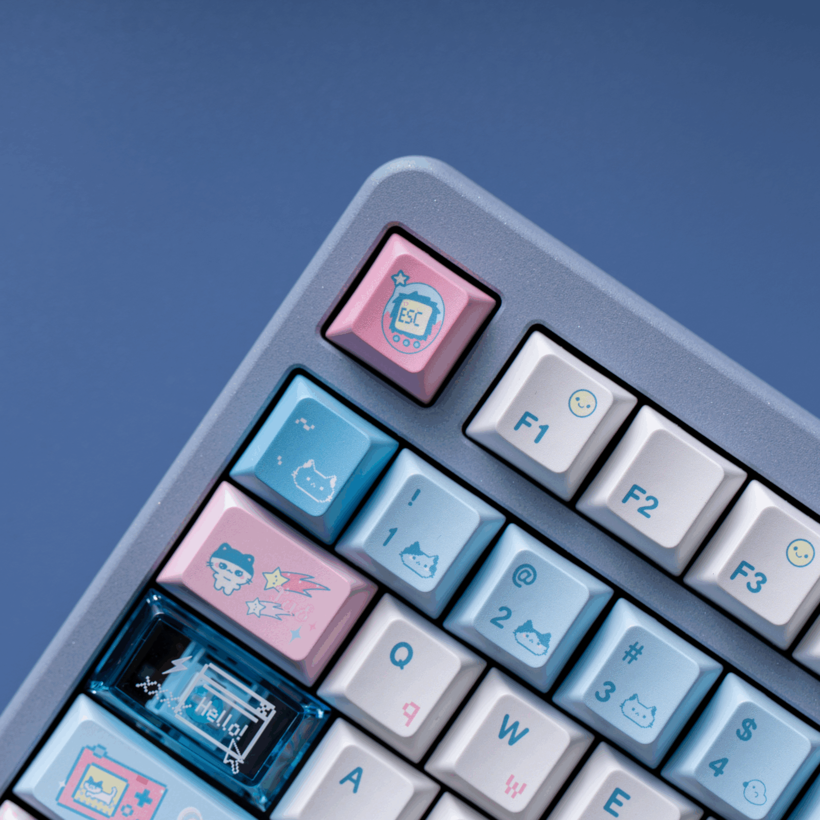 Soulcat Meow Meow Keycap Set PBT Cherry Profile
