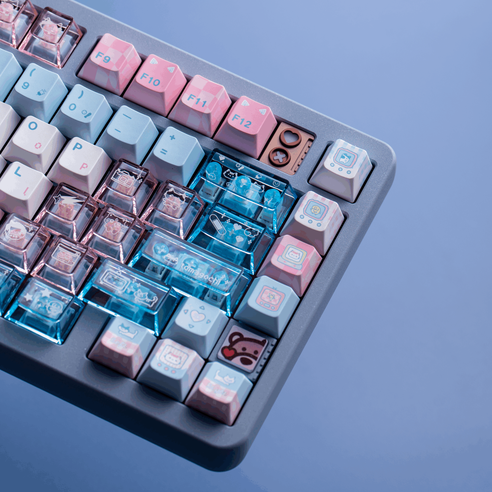 Soulcat Meow Meow Keycap Set PBT Cherry Profile