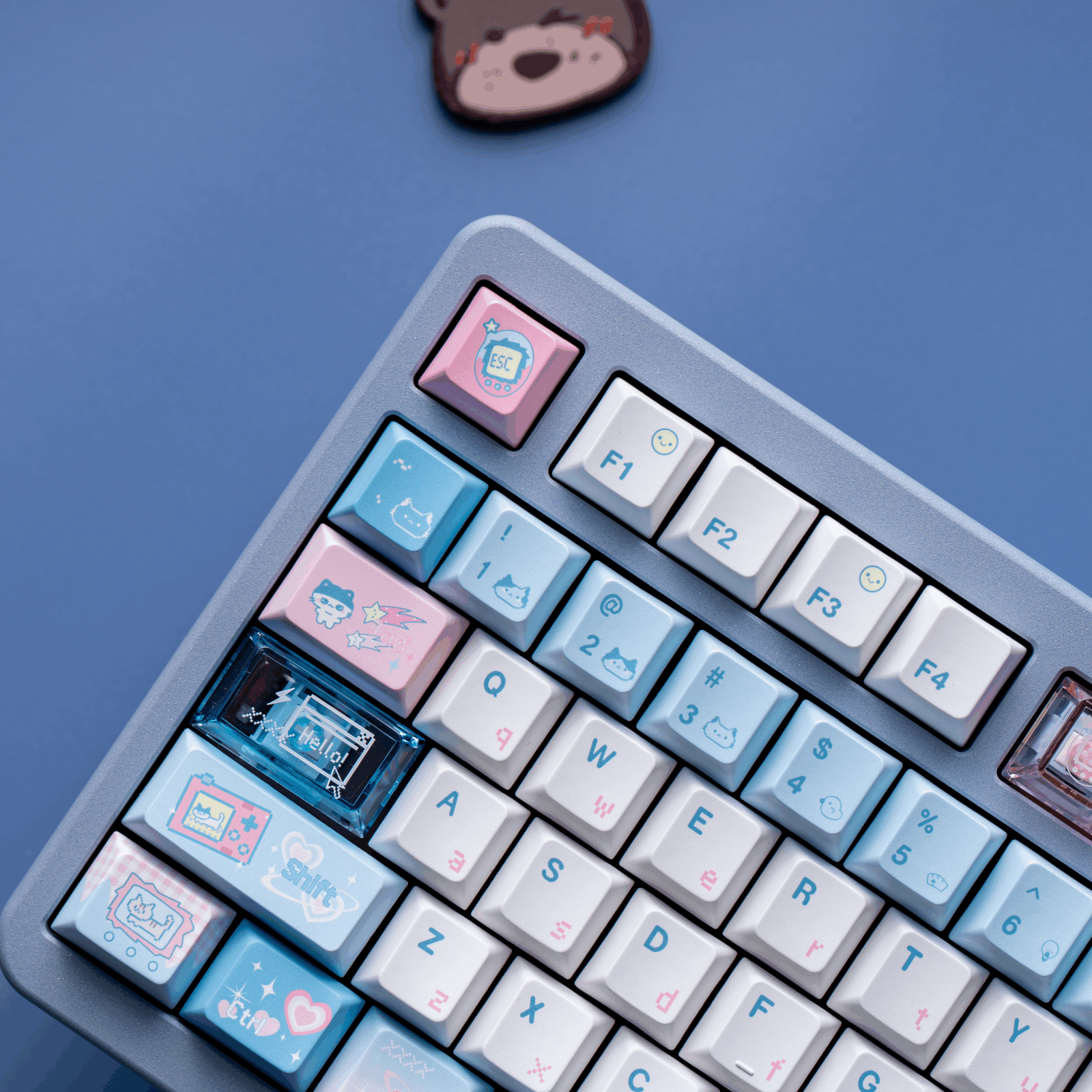 Soulcat Meow Meow Keycap Set PBT Cherry Profile