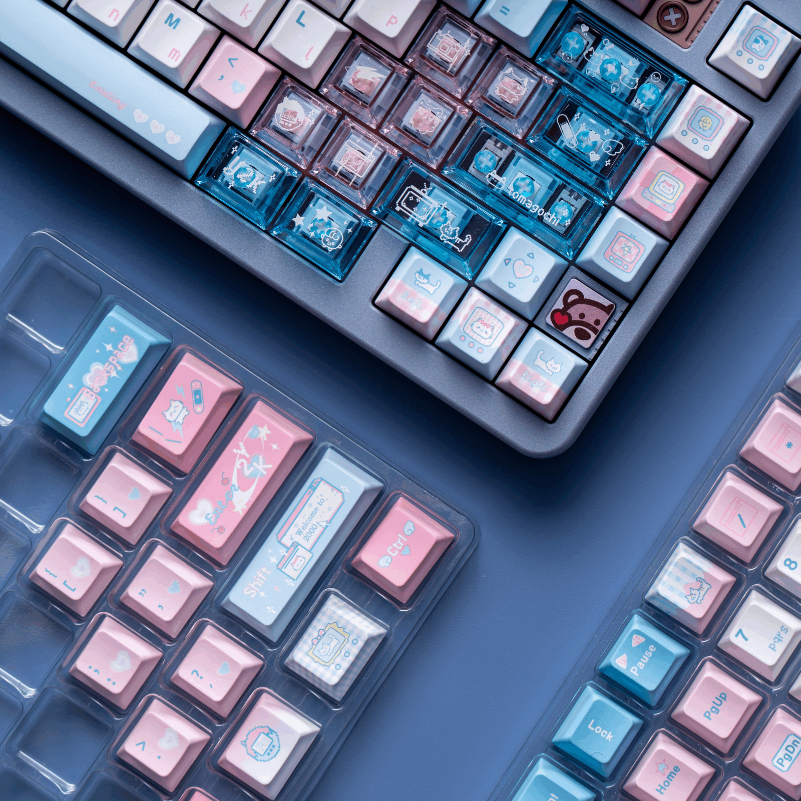 Soulcat Meow Meow Keycap Set PBT Cherry Profile