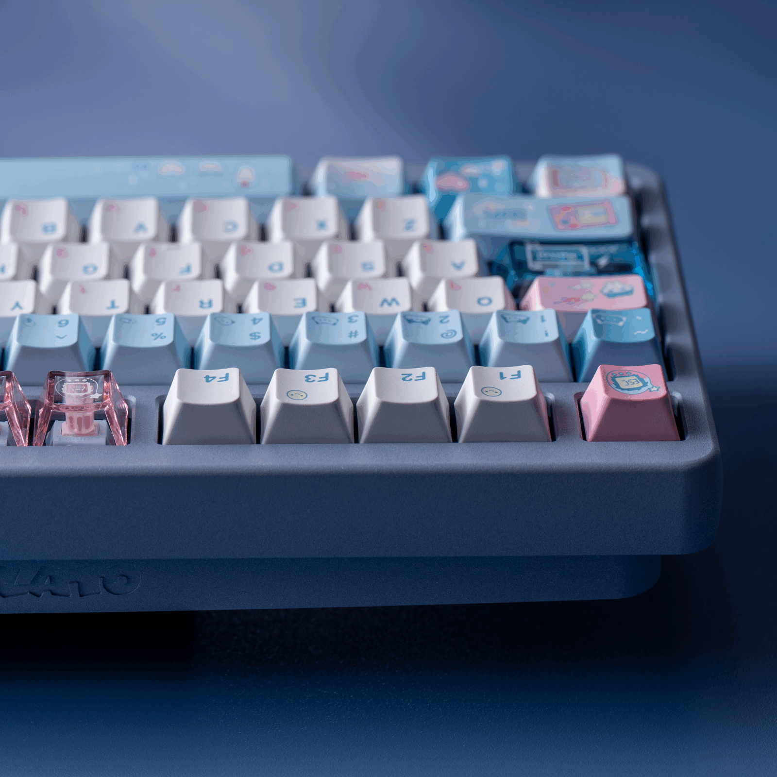 Soulcat Meow Meow Keycap Set PBT Cherry Profile