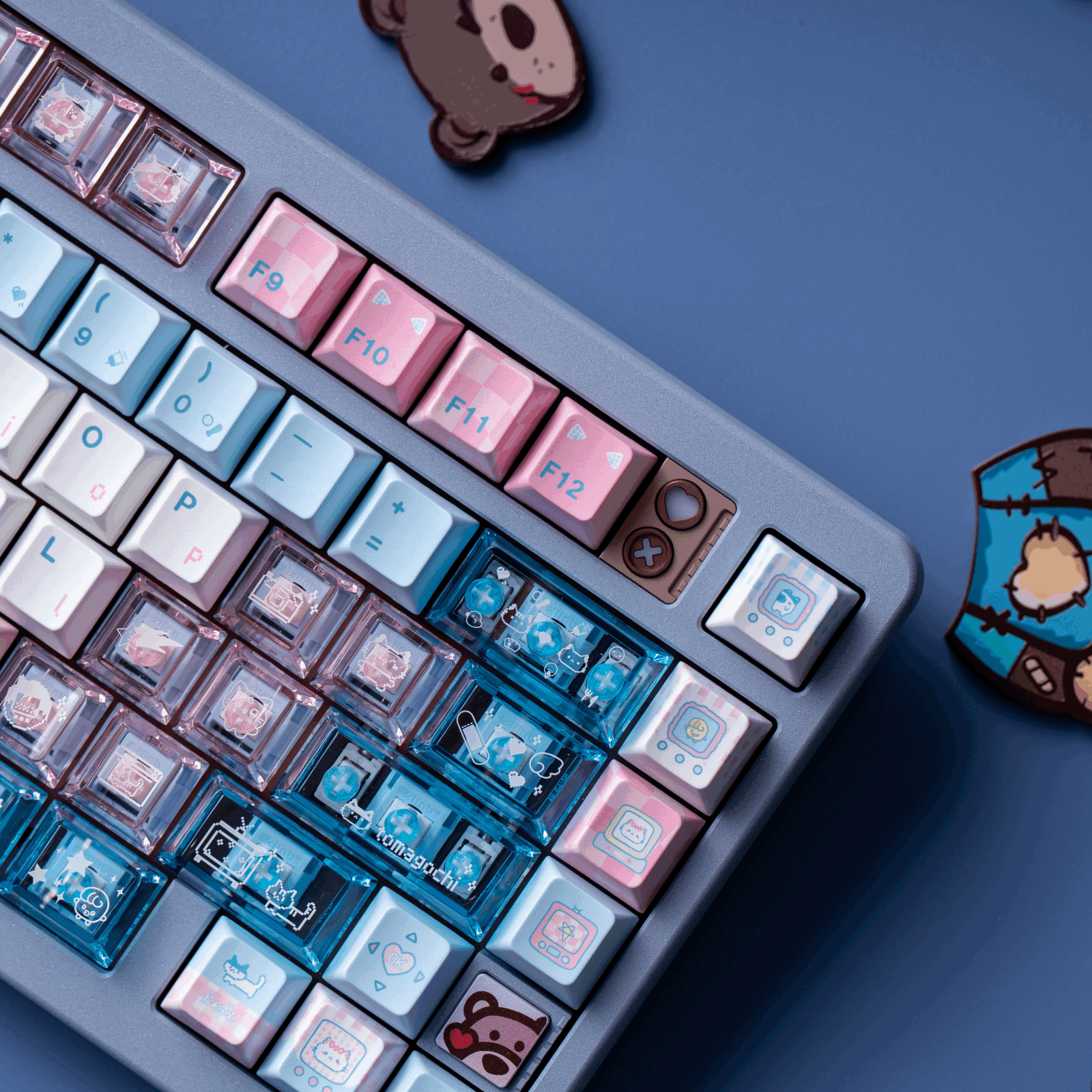 Soulcat Meow Meow Keycap Set PBT Cherry Profile