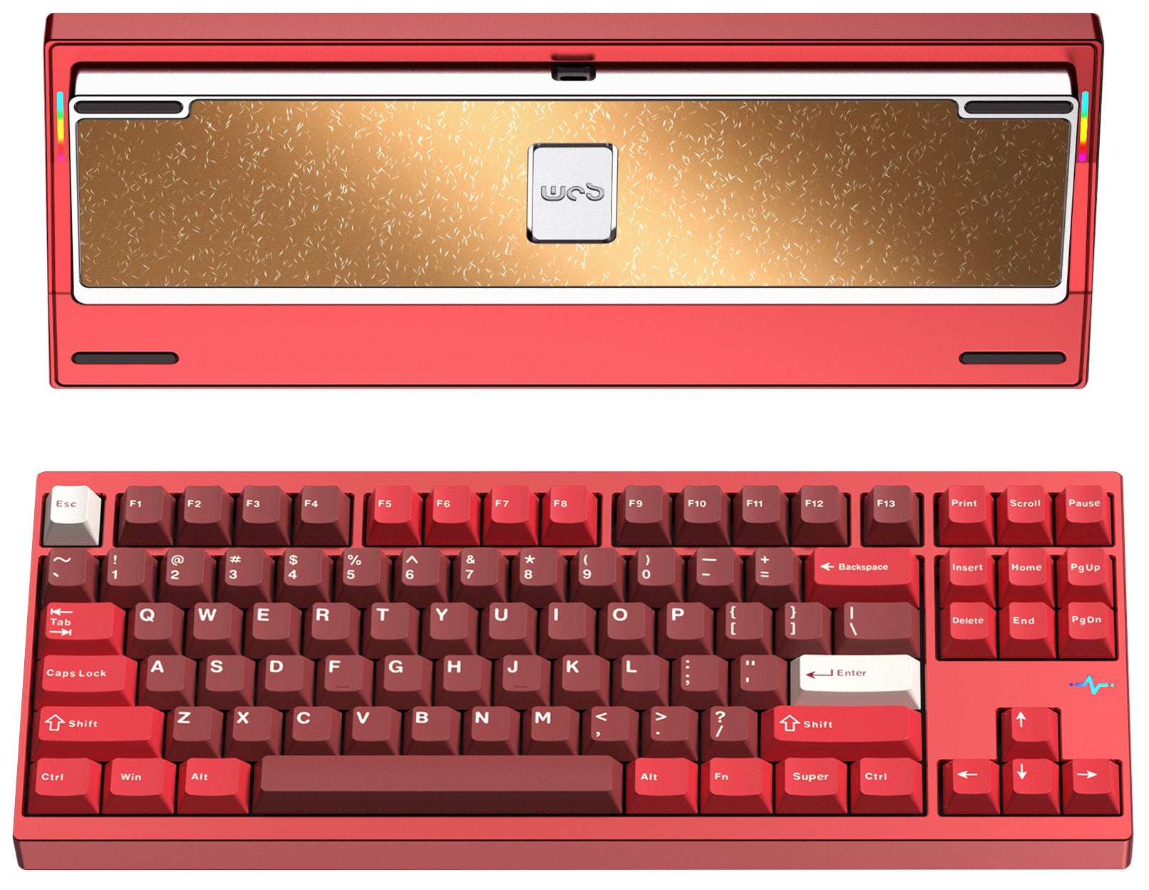 WOBKEY Crush80 Reboot Aluminum Mechanical Keyboard
