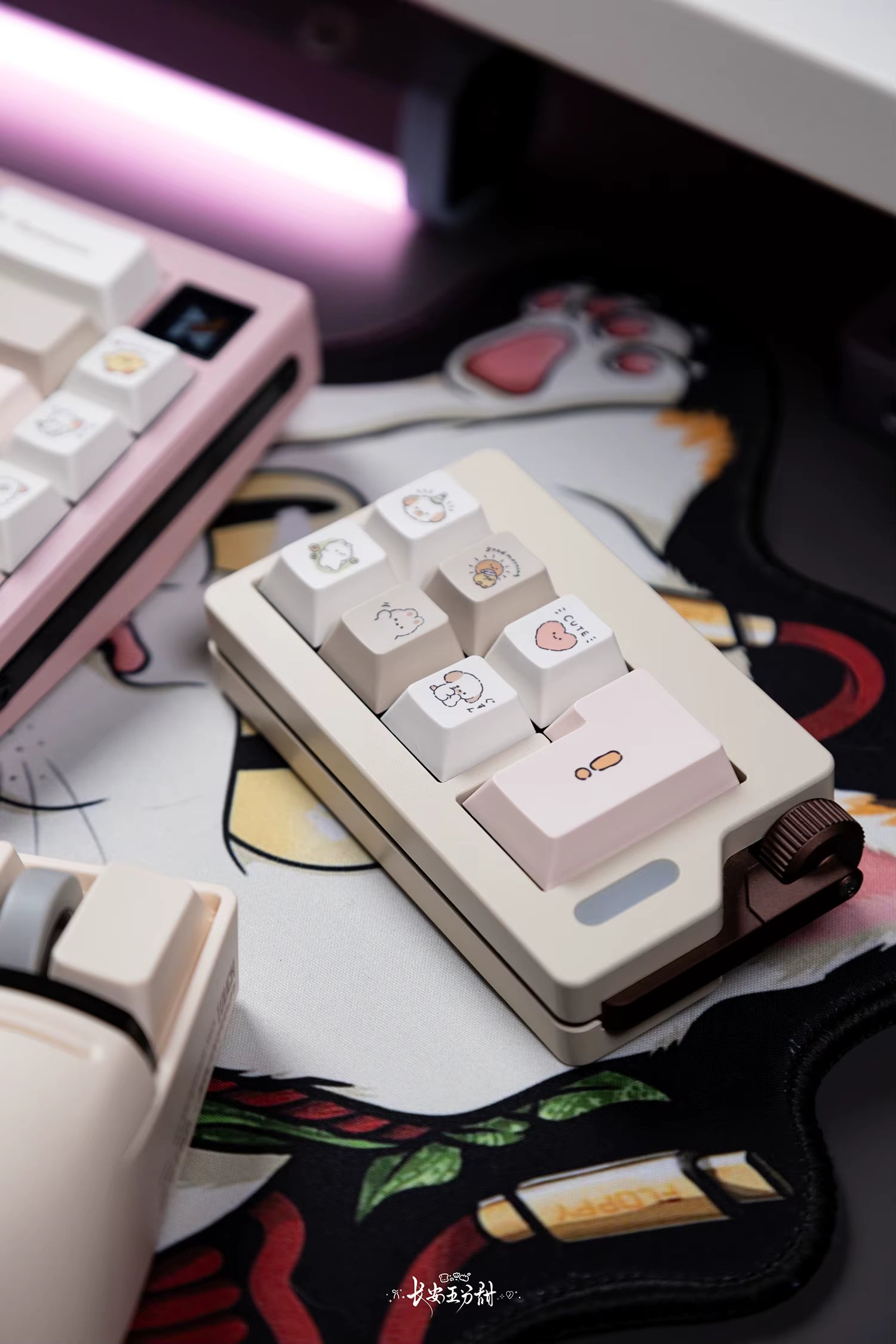 JKDK Vintage Fairy Tale Keycap Set Cherry Profile PBT Dye-Subbed