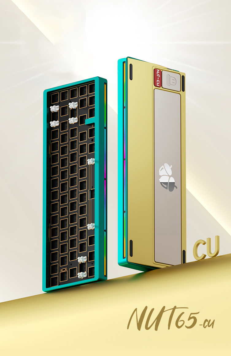 Weikav Nut65 Cu Wireless Mechanical Keyboard Barebone