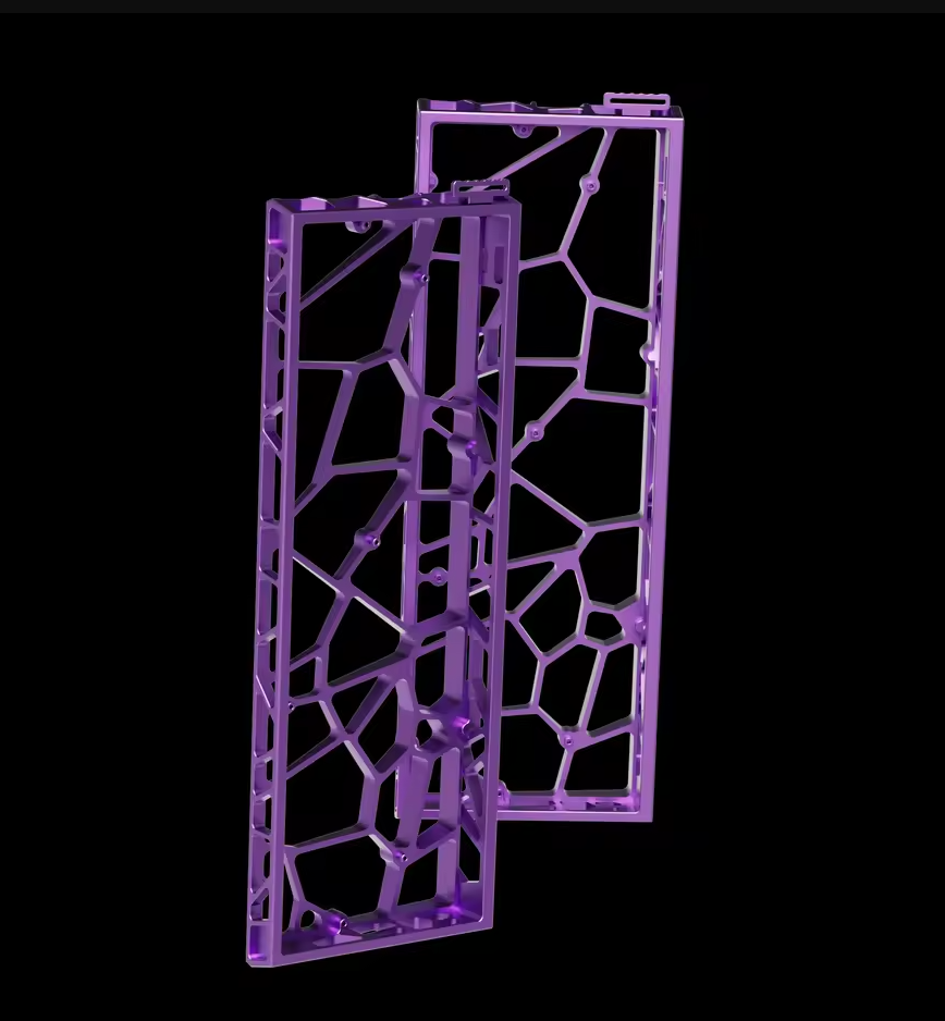 MMD AR60 V3 Skeletonized Aluminum 60% Keyboard Case for Wooting