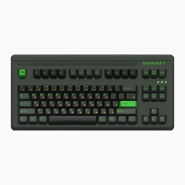 Domikey Semiconductor Cherry Profile Triple/Doubleshot ABS Keycap Set