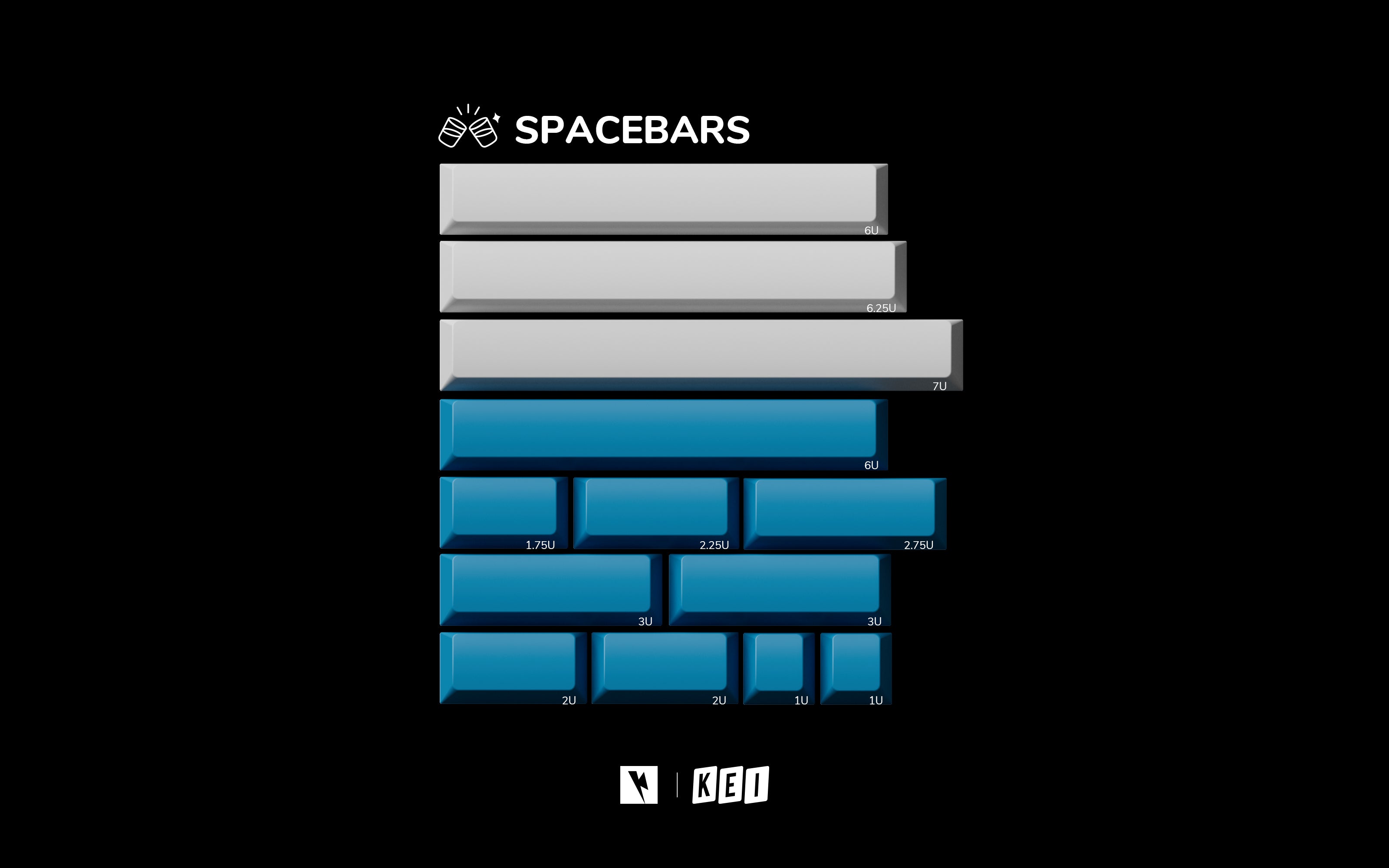 Keykobo Soju ABS Double-shot Keycap Set