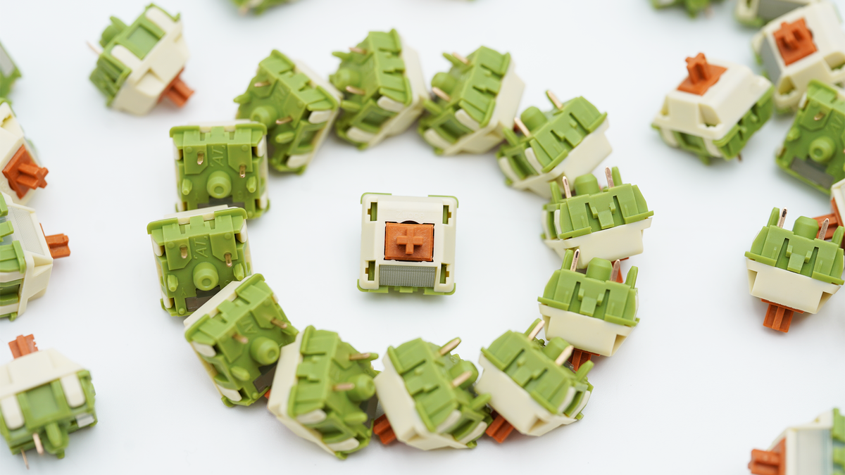 Wingtree Matcha Cream Tactile Switch (10PCS)