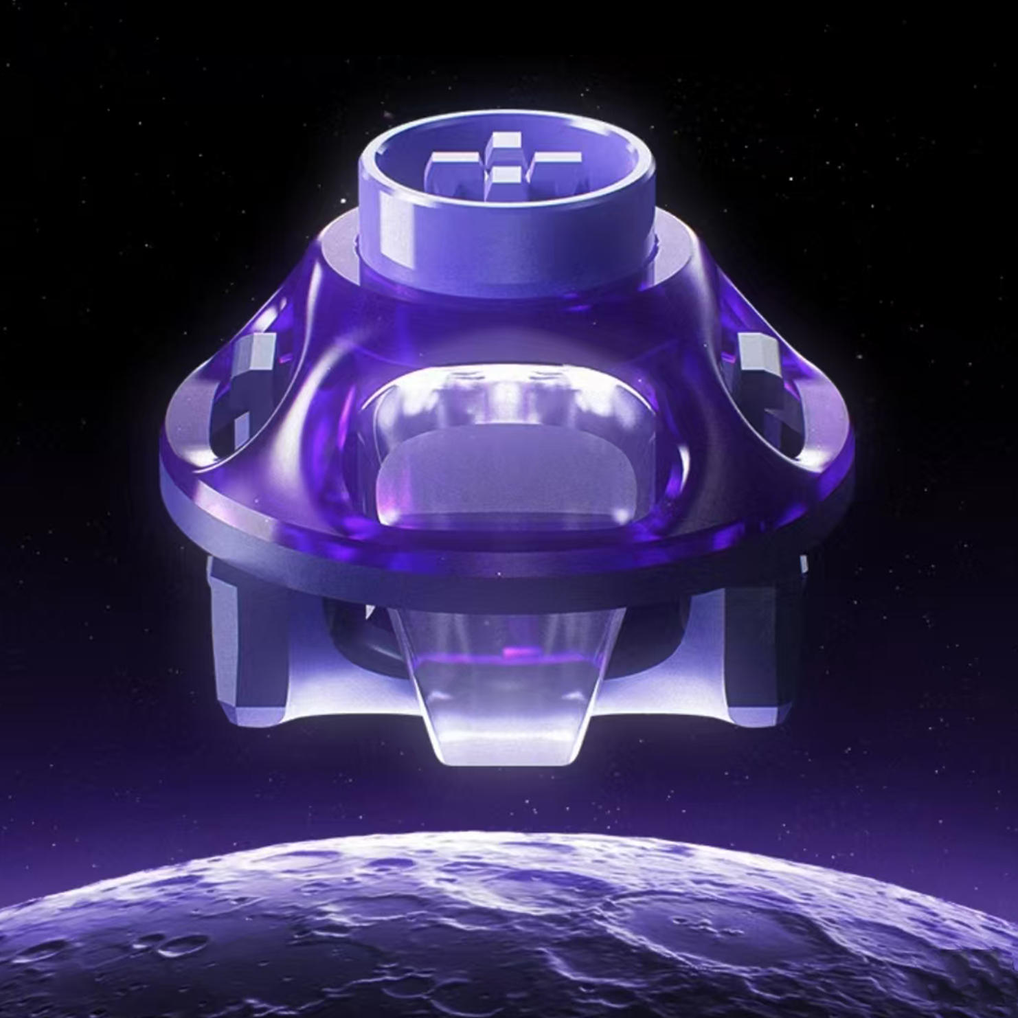 Gravastar Purple Phantom UFO Magnetic Linear Switches (10PCS)