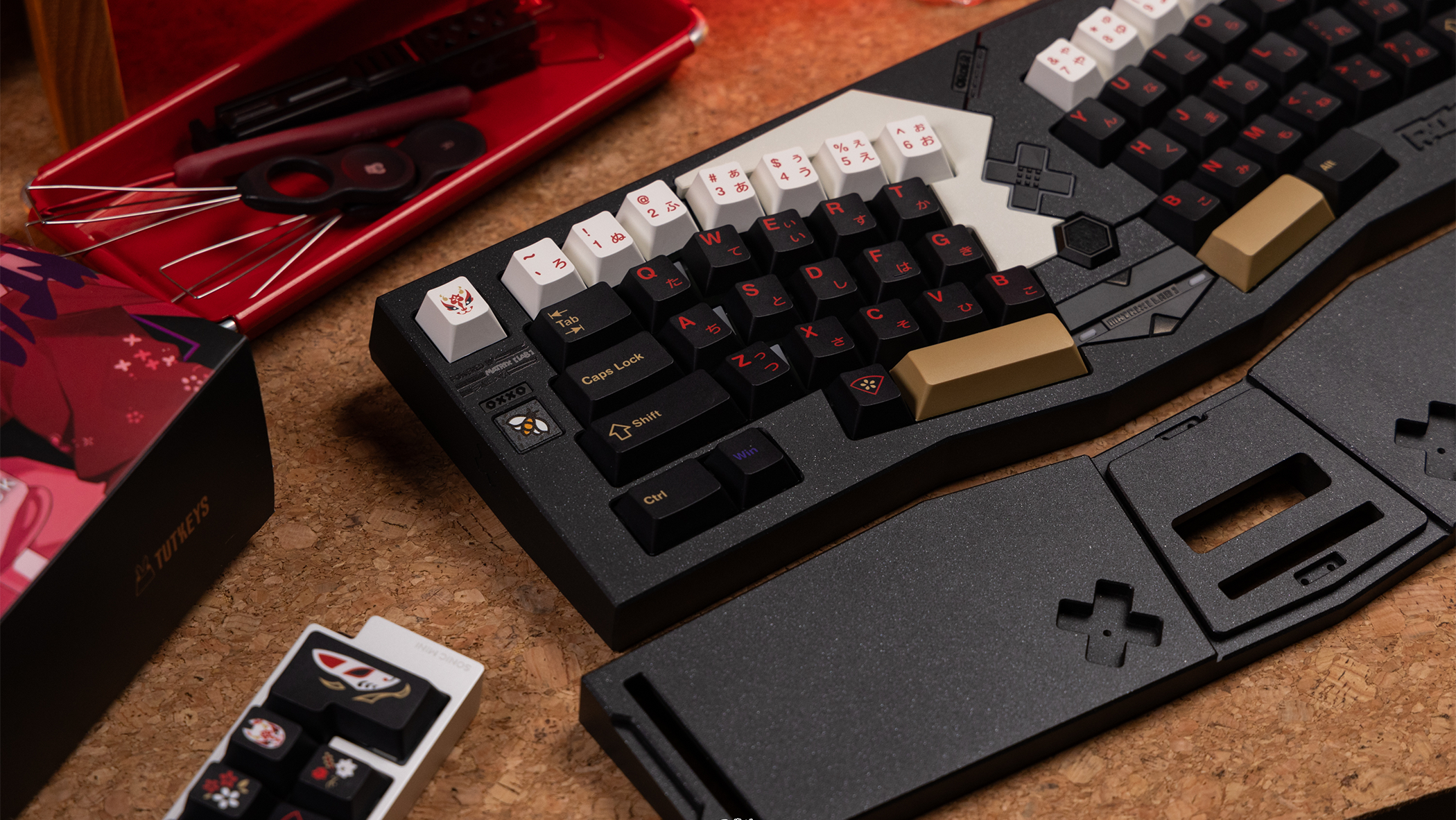 TUTKEYS AC Red Fox Keycaps