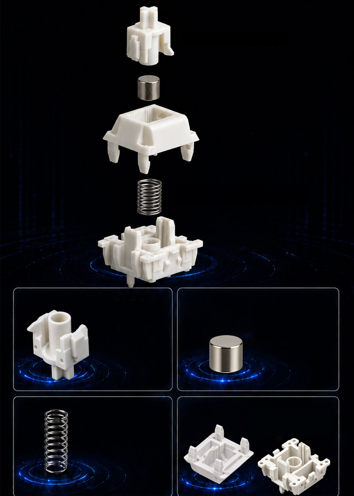 BSUN Bright Snow HE Magnetic Switches (10PCS)