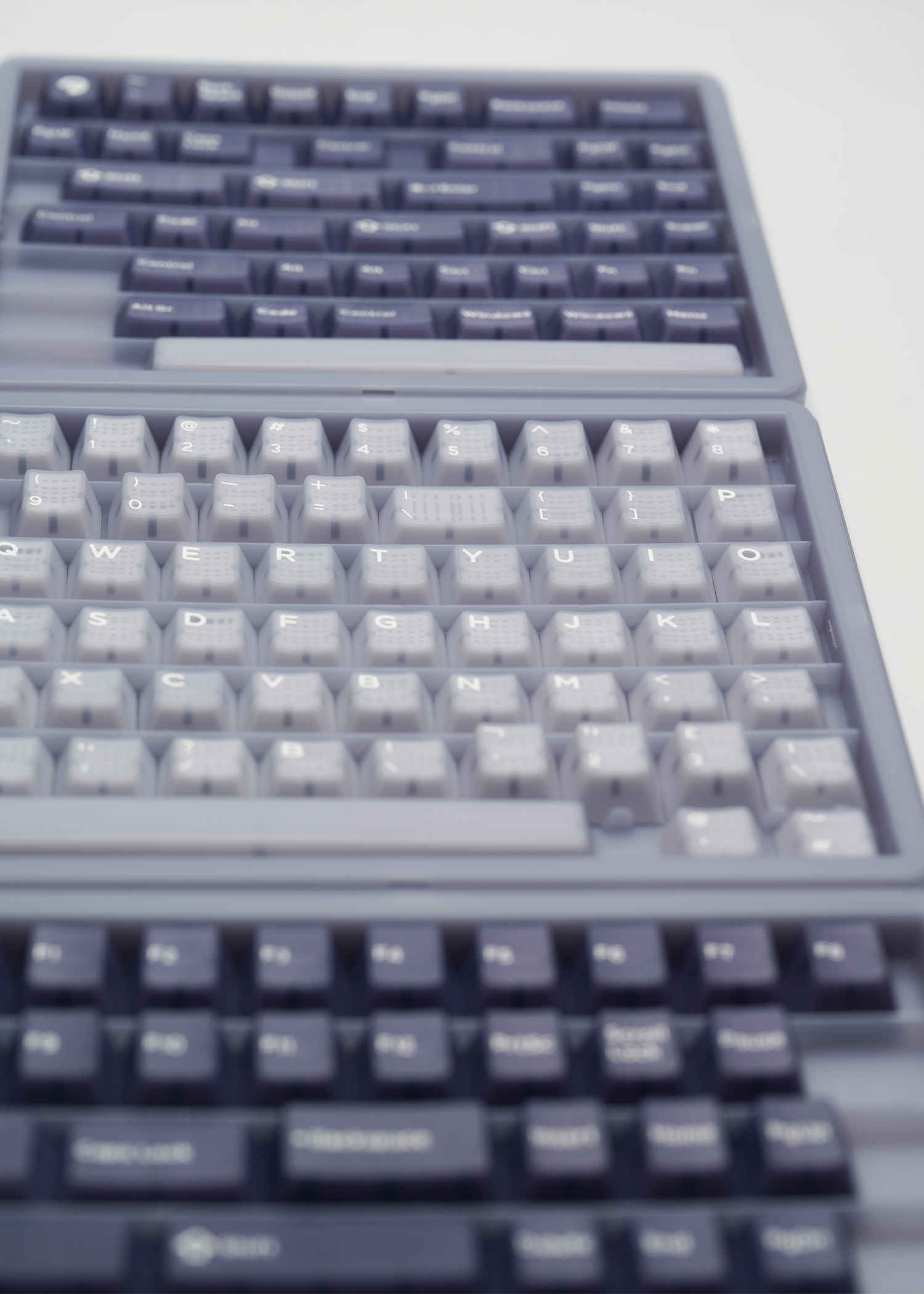Domikey HUSH Deep Sea Backlit Translucent Keycaps