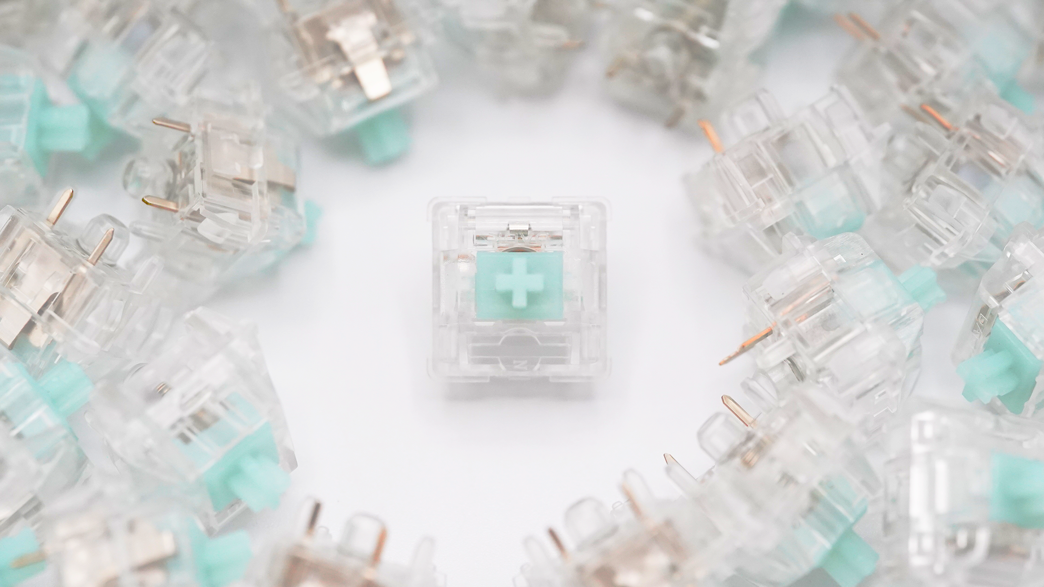 BSUN Colored Glaze Silent Linear Switches